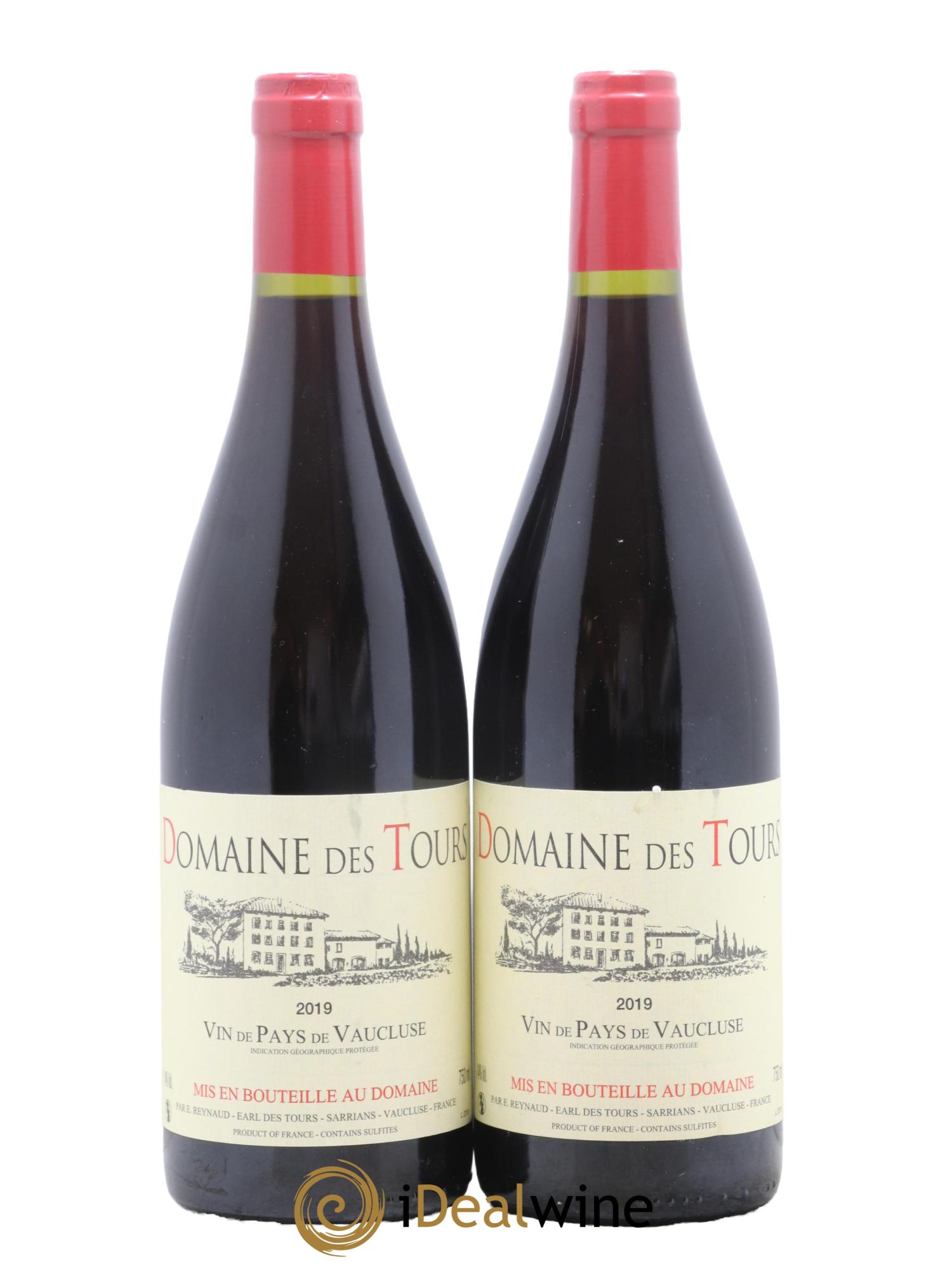 IGP Vaucluse (Vin de Pays de Vaucluse)  - Domaine des Tours Emmanuel Reynaud