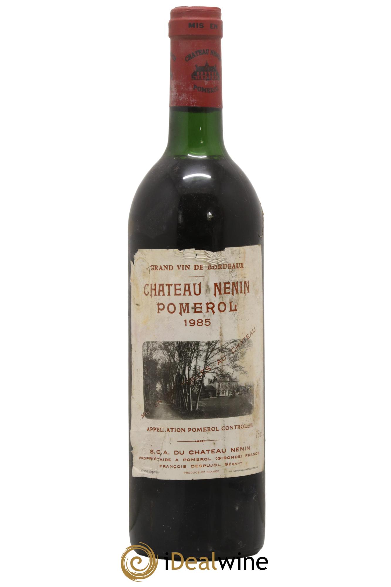 Château Nenin  1985 - Lot de 1 bouteille - 0