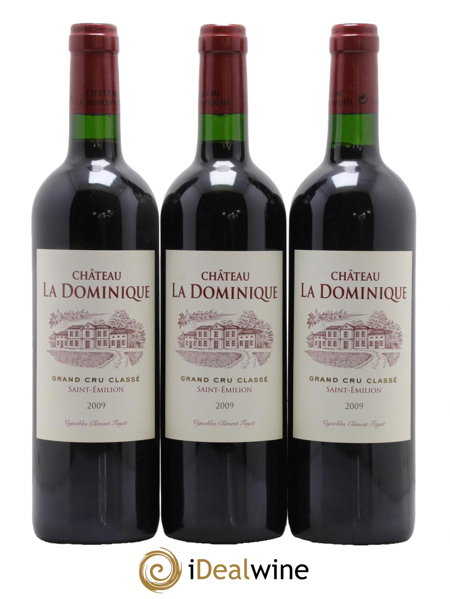 Château la Dominique Grand Cru Classé 2009 - Lot de 12 bouteilles - 2