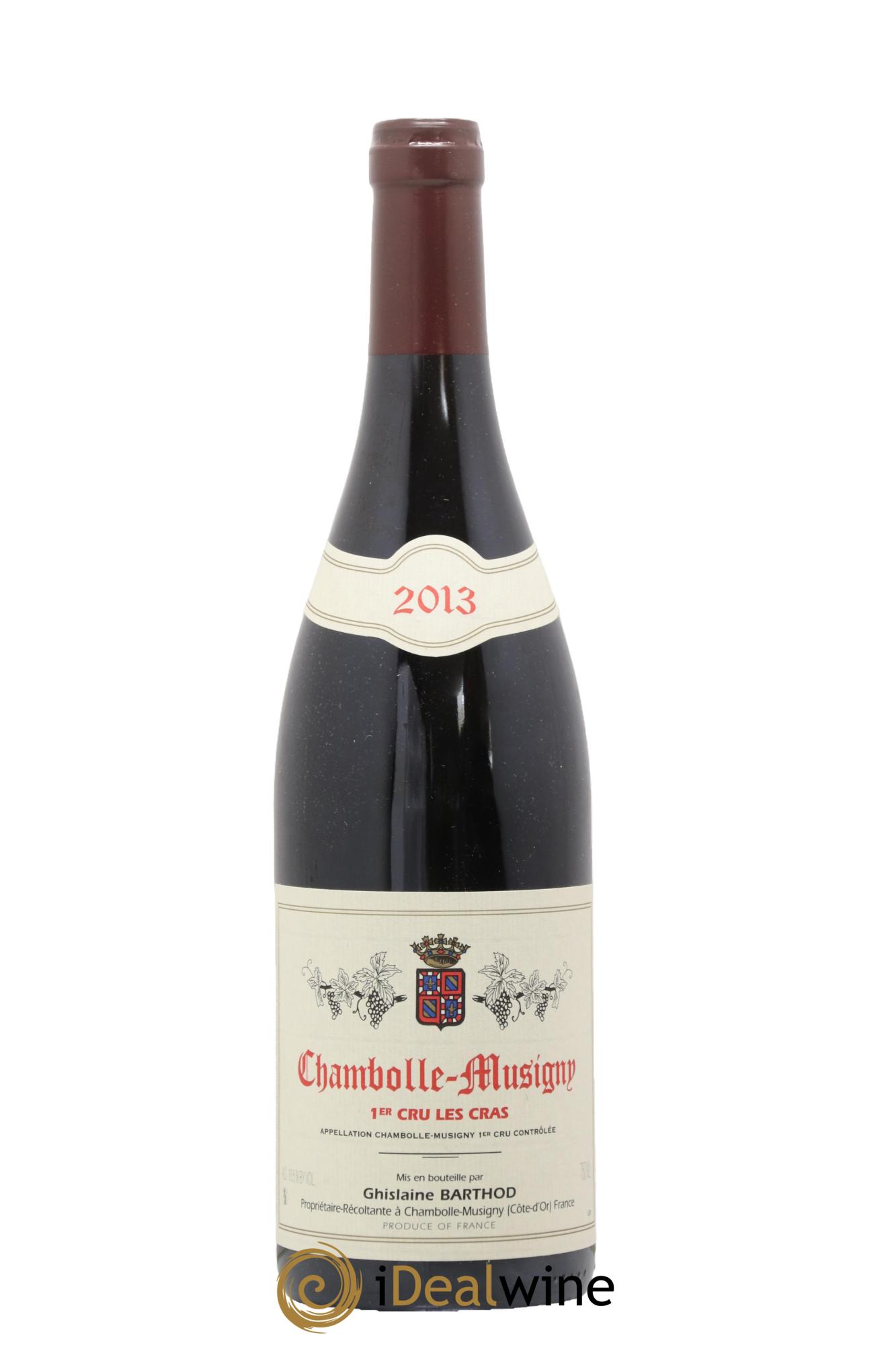 Chambolle-Musigny 1er Cru Les Cras Ghislaine Barthod 2013 - Posten von 1 Flasche - 0