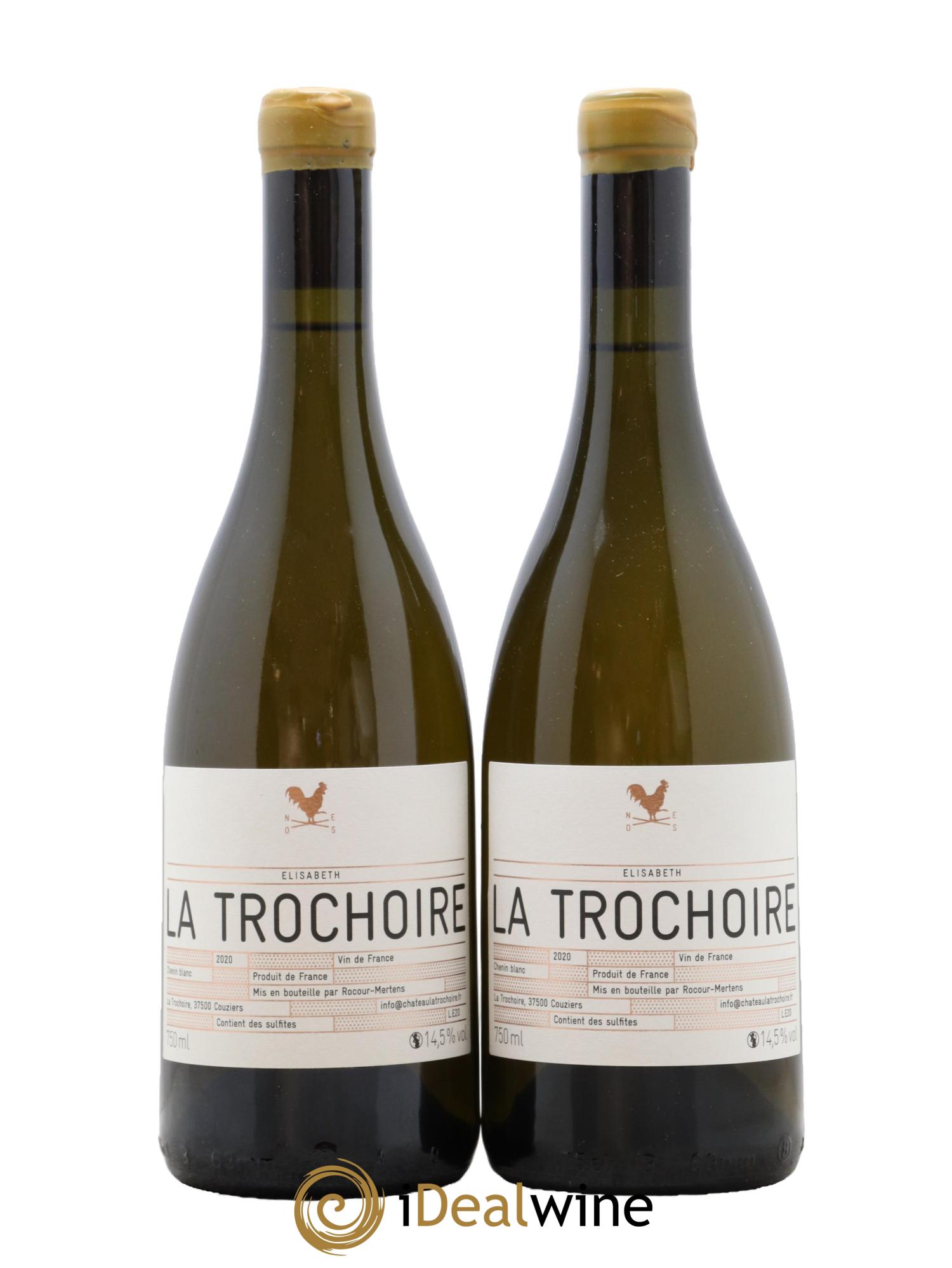 Vin de France Cuvée Élisabeth La Trochoire 2020 - Lot of 2 bottles - 0