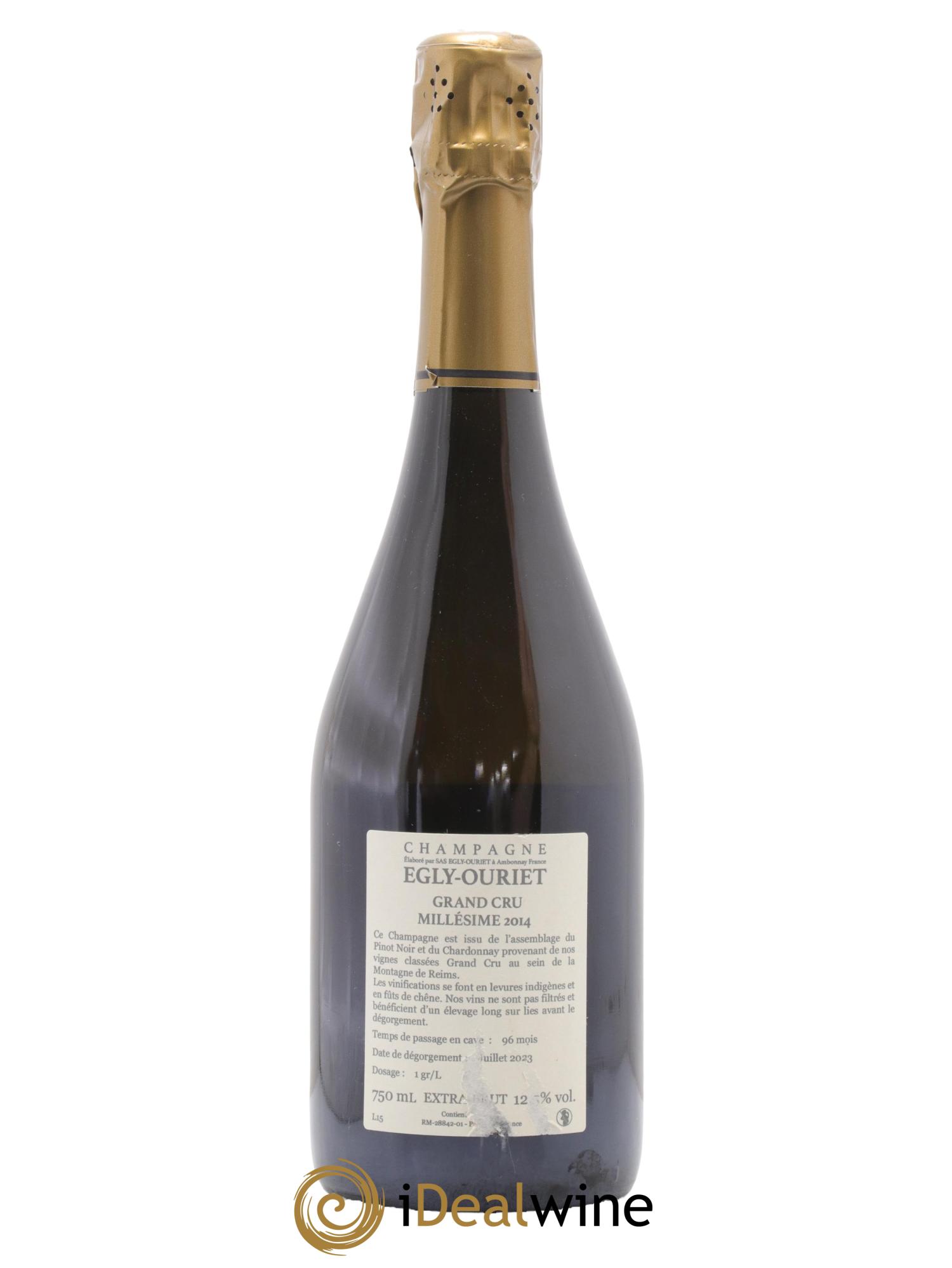 Ambonnay Vieilles Vignes Brut Millésimé Egly-Ouriet 2014 - Lotto di 1 bottiglia - 1