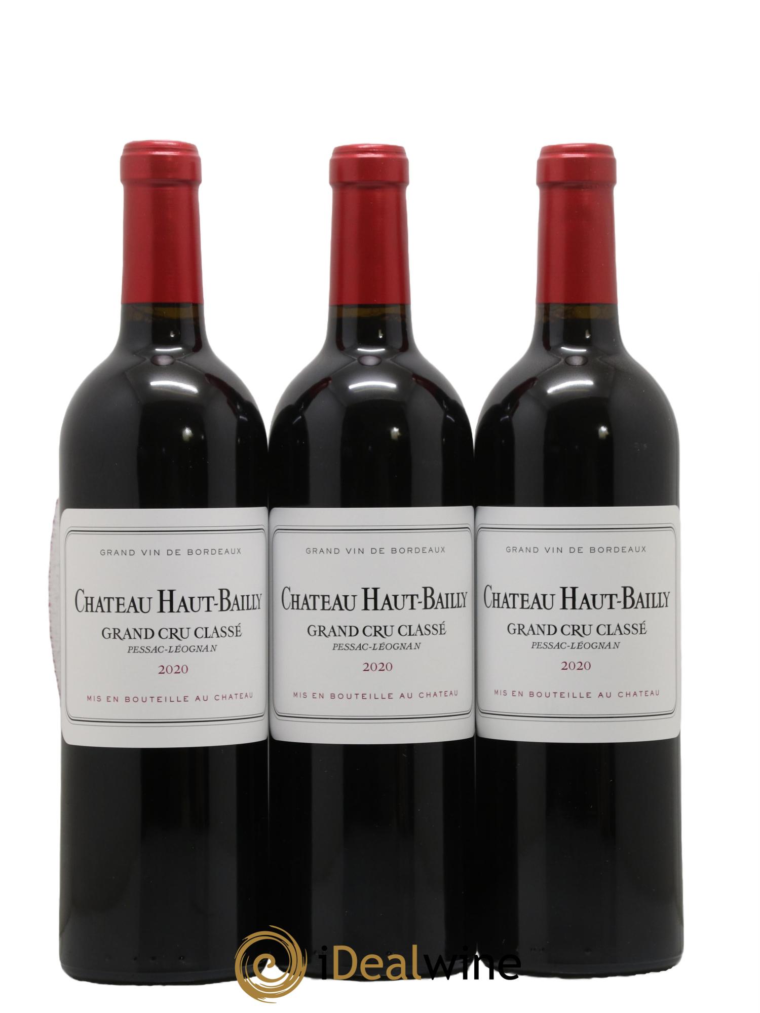 Château Haut-Bailly Cru Classé de Graves 2020 - Lot de 6 bouteilles - 1