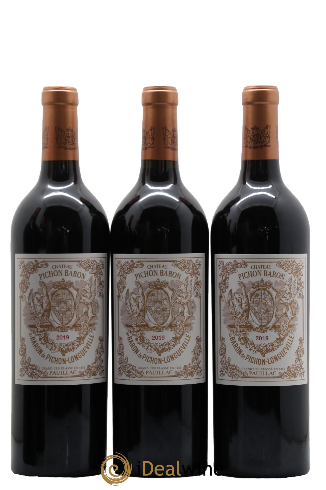 Pichon Longueville Baron 2ème Grand Cru Classé 2019 - Lot de 6 bouteilles - 1