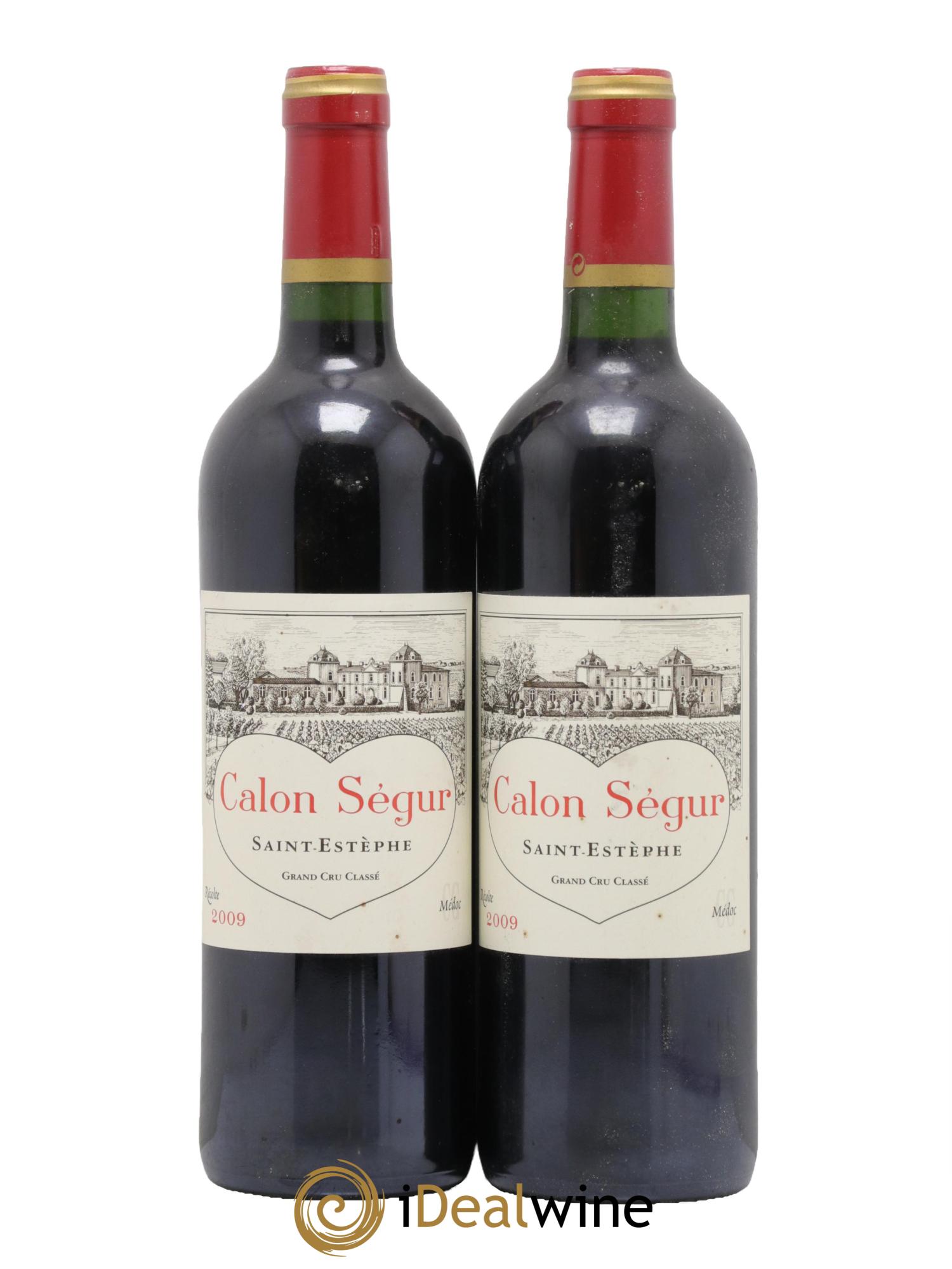 Château Calon Ségur 3ème Grand Cru Classé 2009 - Lotto di 2 bottiglie - 0