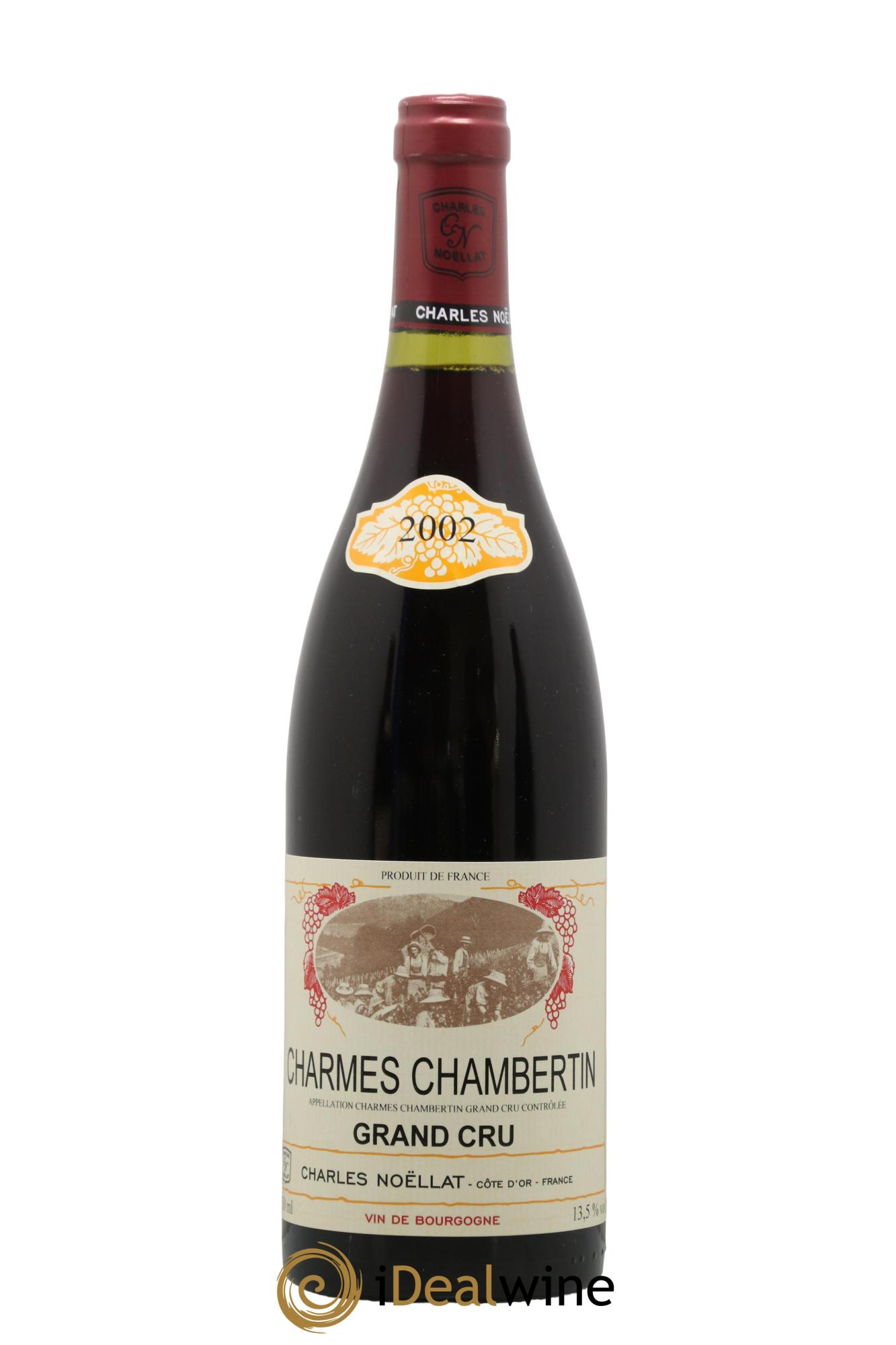 Charmes-Chambertin Grand Cru Domaine Charles Noellat 2002 - Lotto di 1 bottiglia - 0