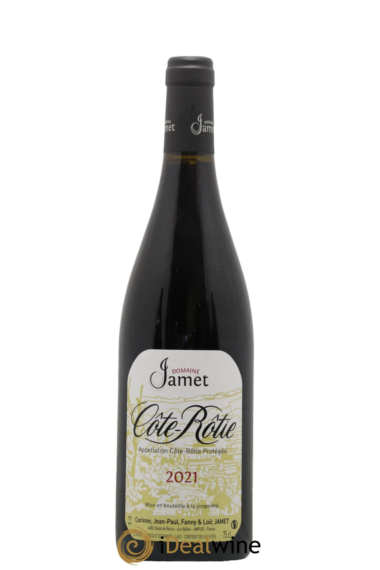 Côte-Rôtie Jamet (Domaine) 2021 - Posten von 1 Flasche - 0