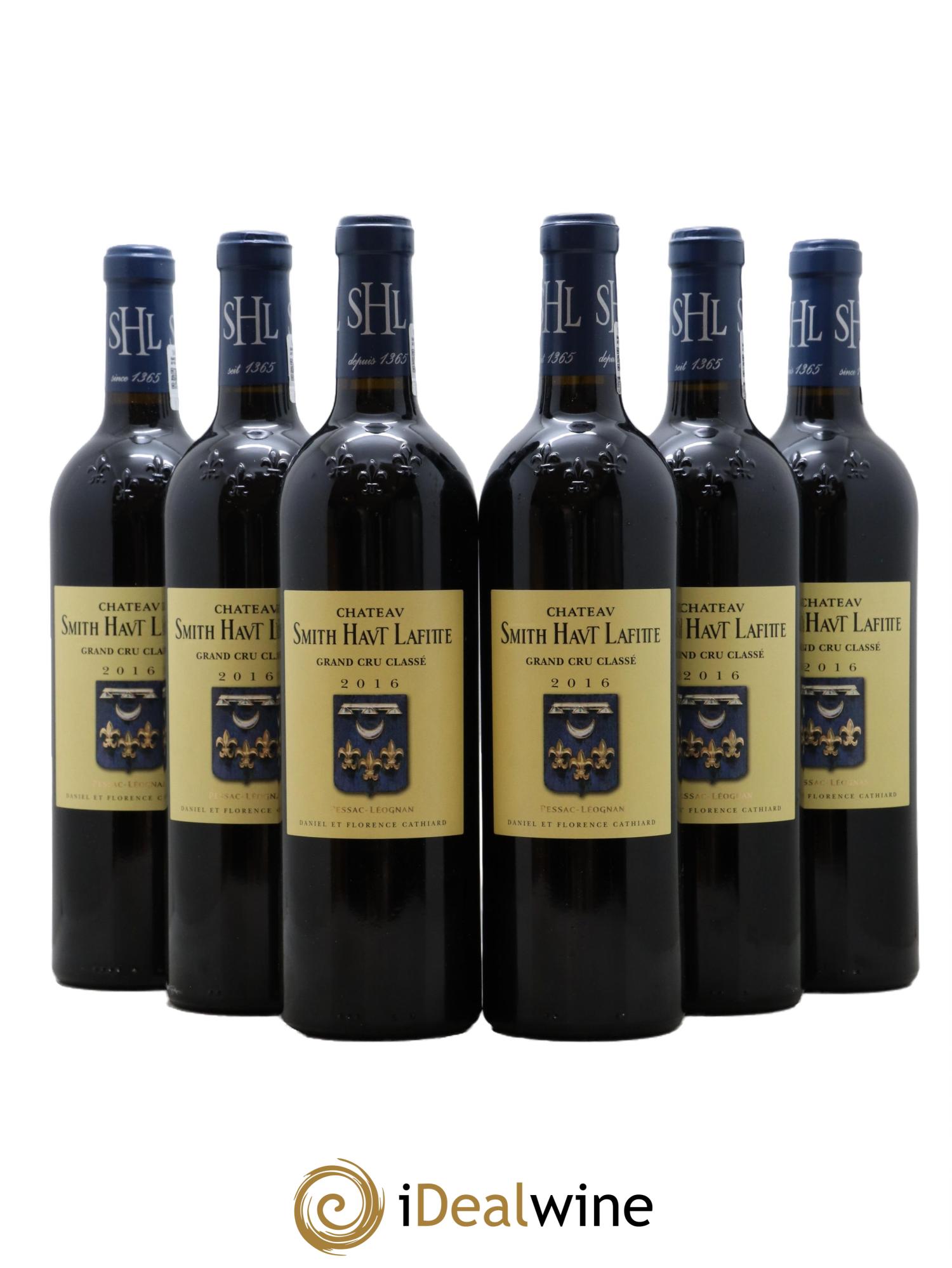 Château Smith Haut Lafitte Cru Classé de Graves 2016 - Lot de 6 bouteilles - 0