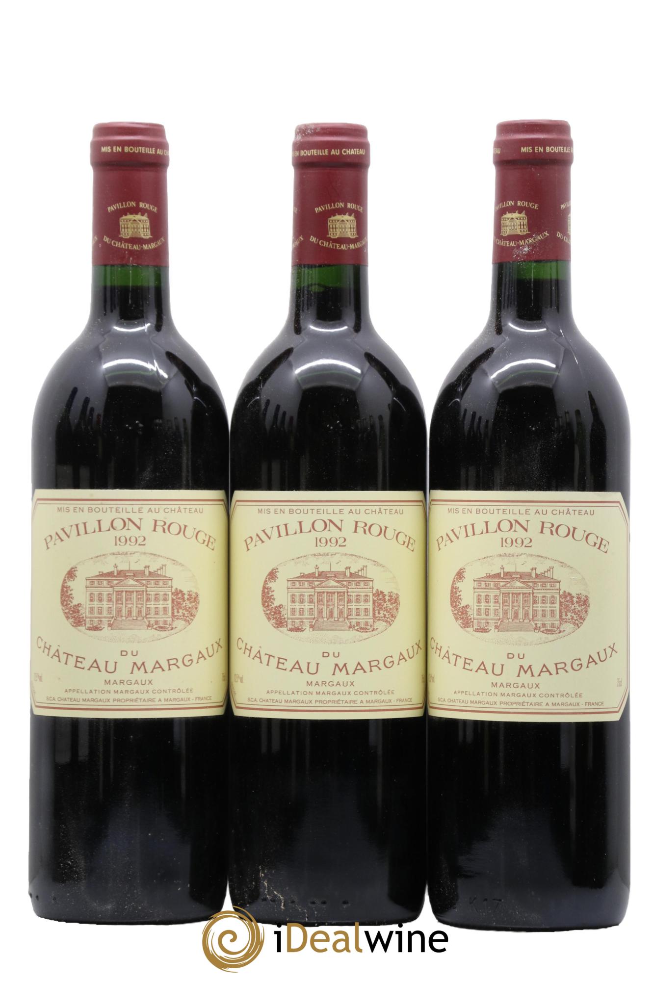 Pavillon Rouge du Château Margaux Second Vin 1992 - Lot de 12 bouteilles - 2