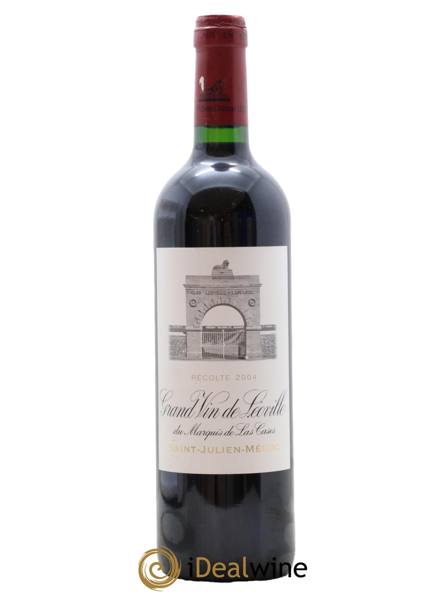 Château Léoville Las Cases 2ème Grand Cru Classé 2004 - Lotto di 1 bottiglia - 0