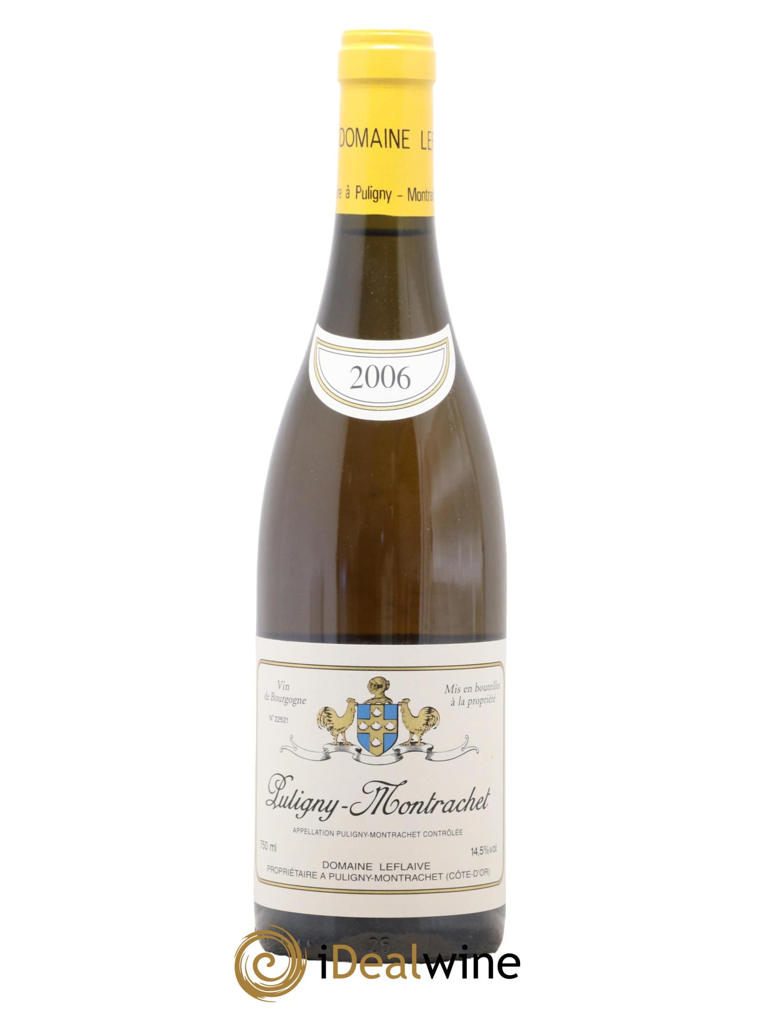 Puligny-Montrachet Leflaive (Domaine)  2006 - Lot of 1 bottle - 0