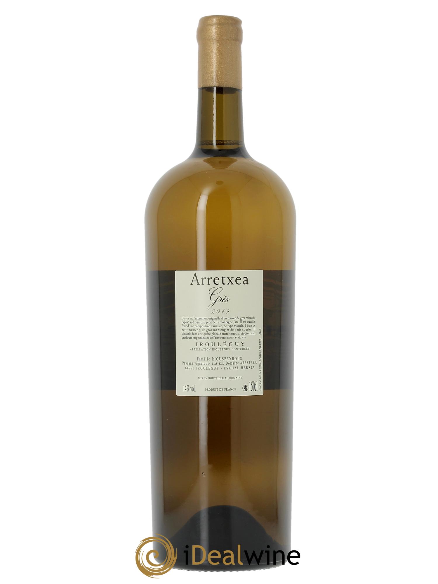 Irouléguy Terroir Grès Arretxea (Domaine)  2019 - Posten von 1 Magnum - 1