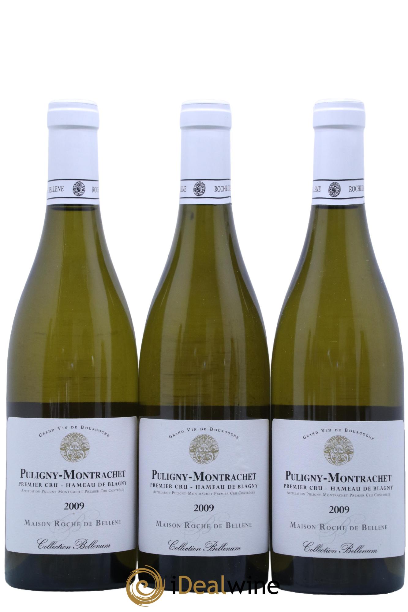 Puligny-Montrachet 1er Cru Hameau de Blagny Maison Roche de Bellene 2009 - Lot of 3 bottles - 0