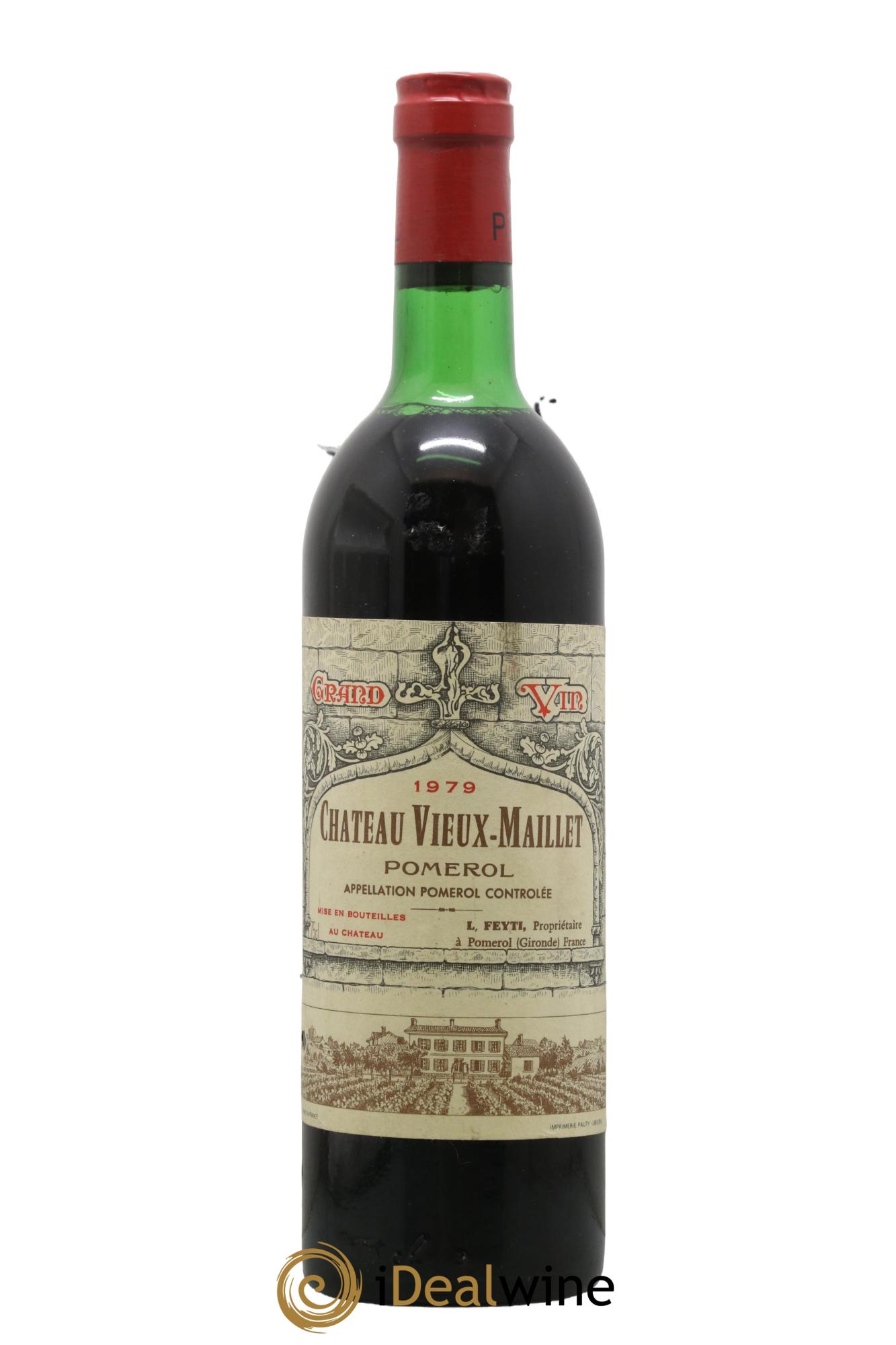 Château Vieux Maillet 1979 - Lotto di 1 bottiglia - 0