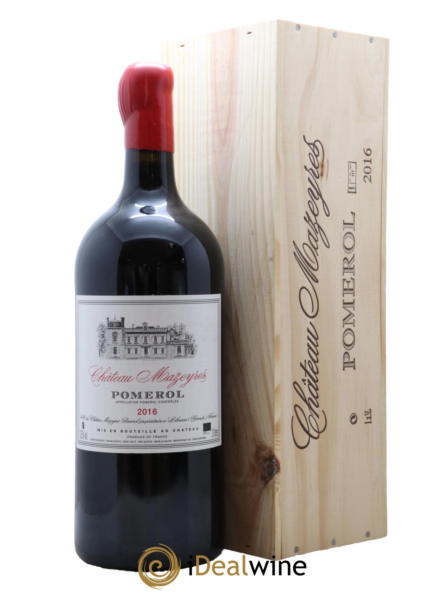 Château Mazeyres  2016 - Lot of 1 double magnum - 0