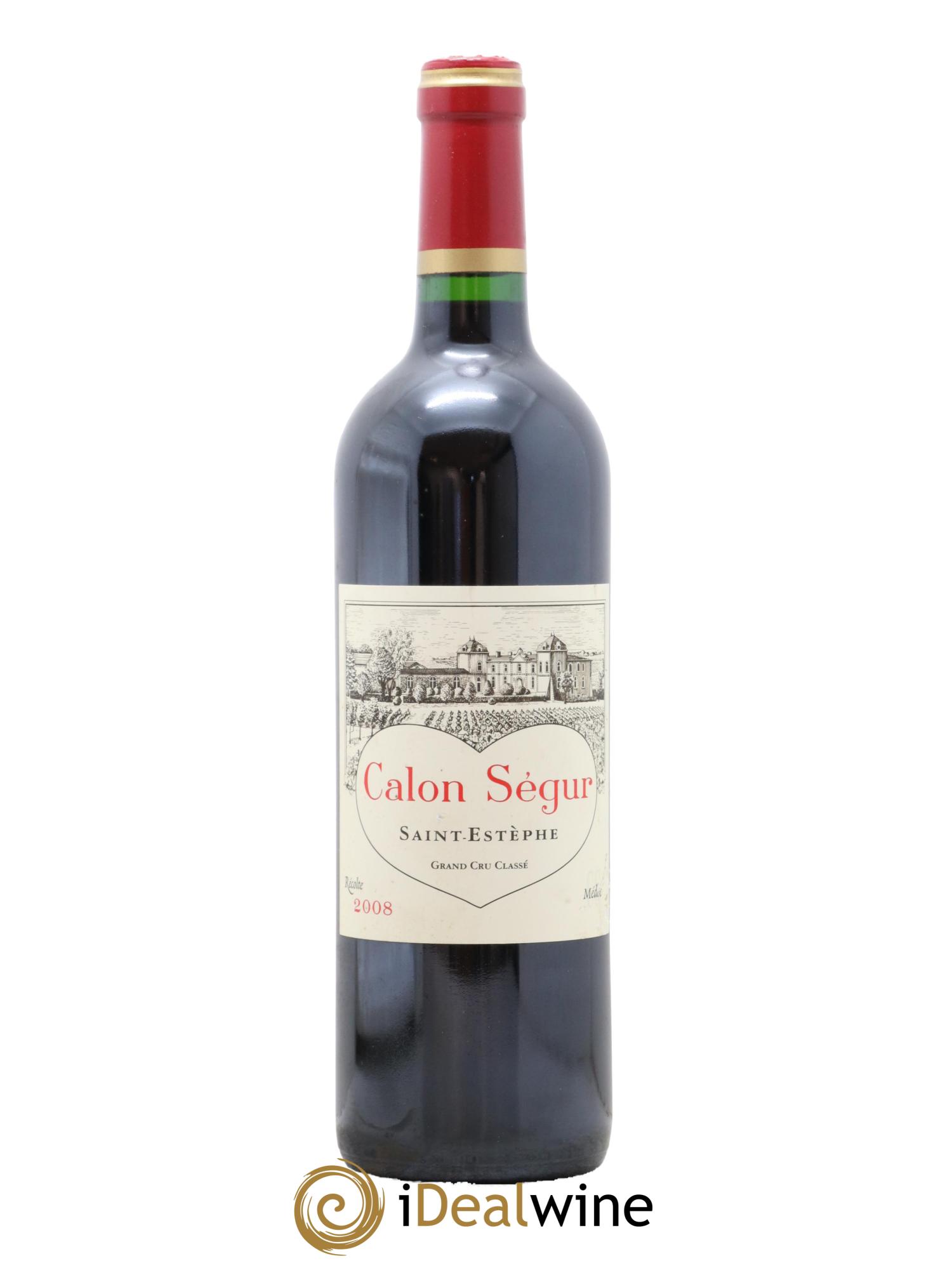 Château Calon Ségur 3ème Grand Cru Classé 2008 - Lotto di 1 bottiglia - 0