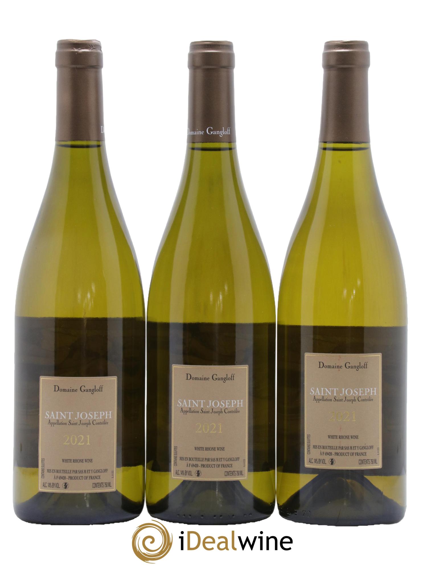 Saint-Joseph Gangloff (Domaine) 2021 - Lot de 3 bouteilles - 1