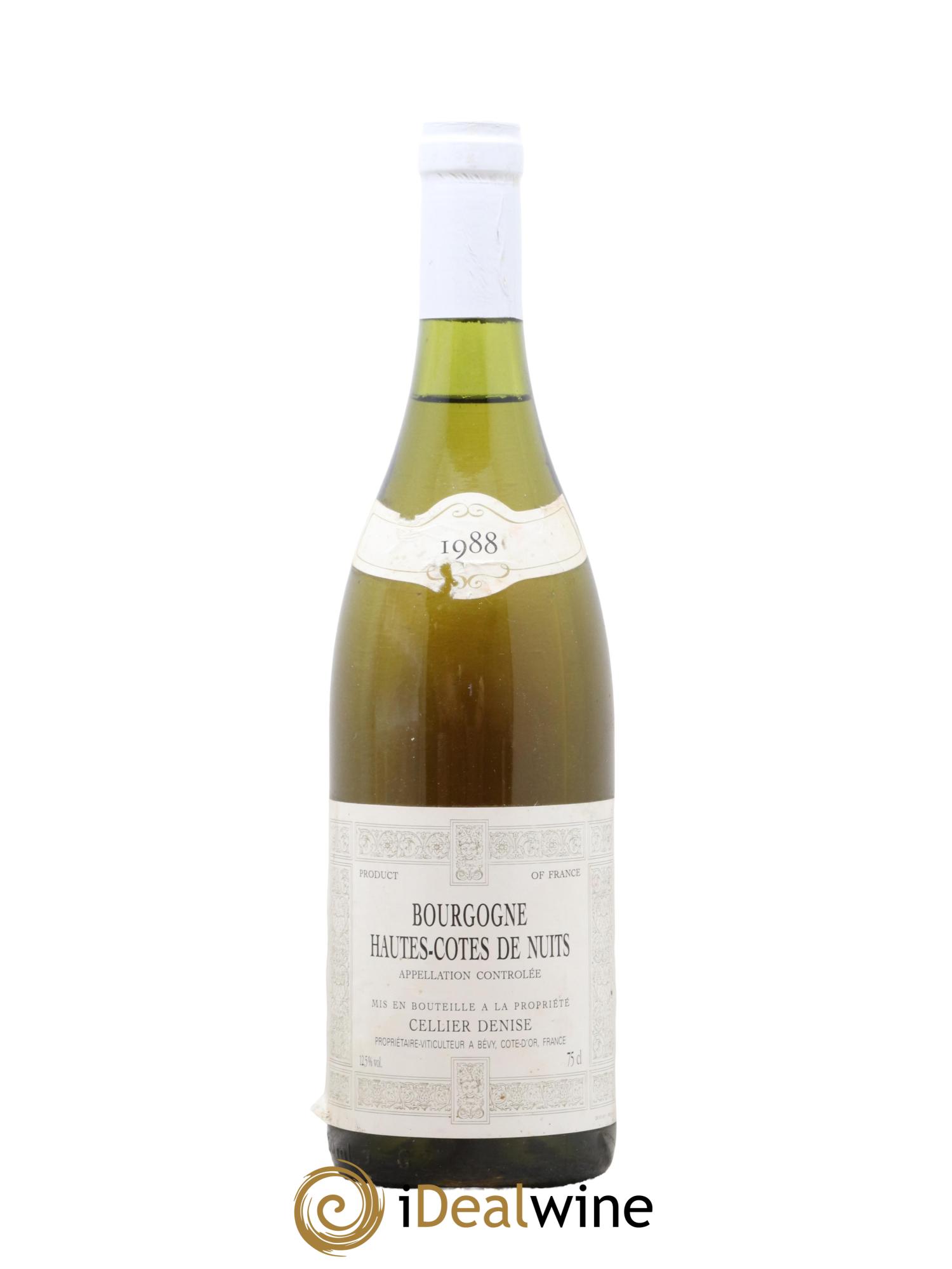 Hautes-Côtes de Nuits Bourgogne Denise Cellier 1988 - Lot de 1 bouteille - 0