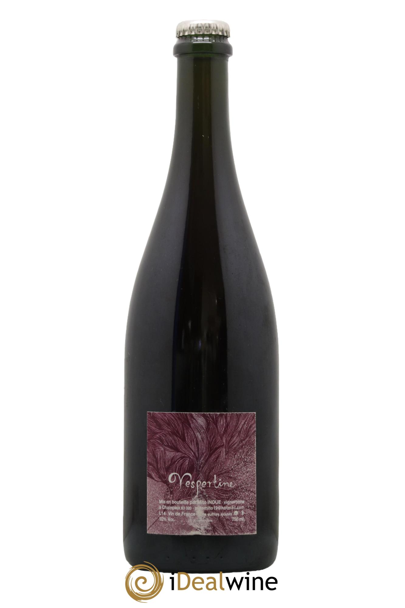 Vin de France Vespertine Mito Inoue 2014 - Lotto di 1 bottiglia - 0