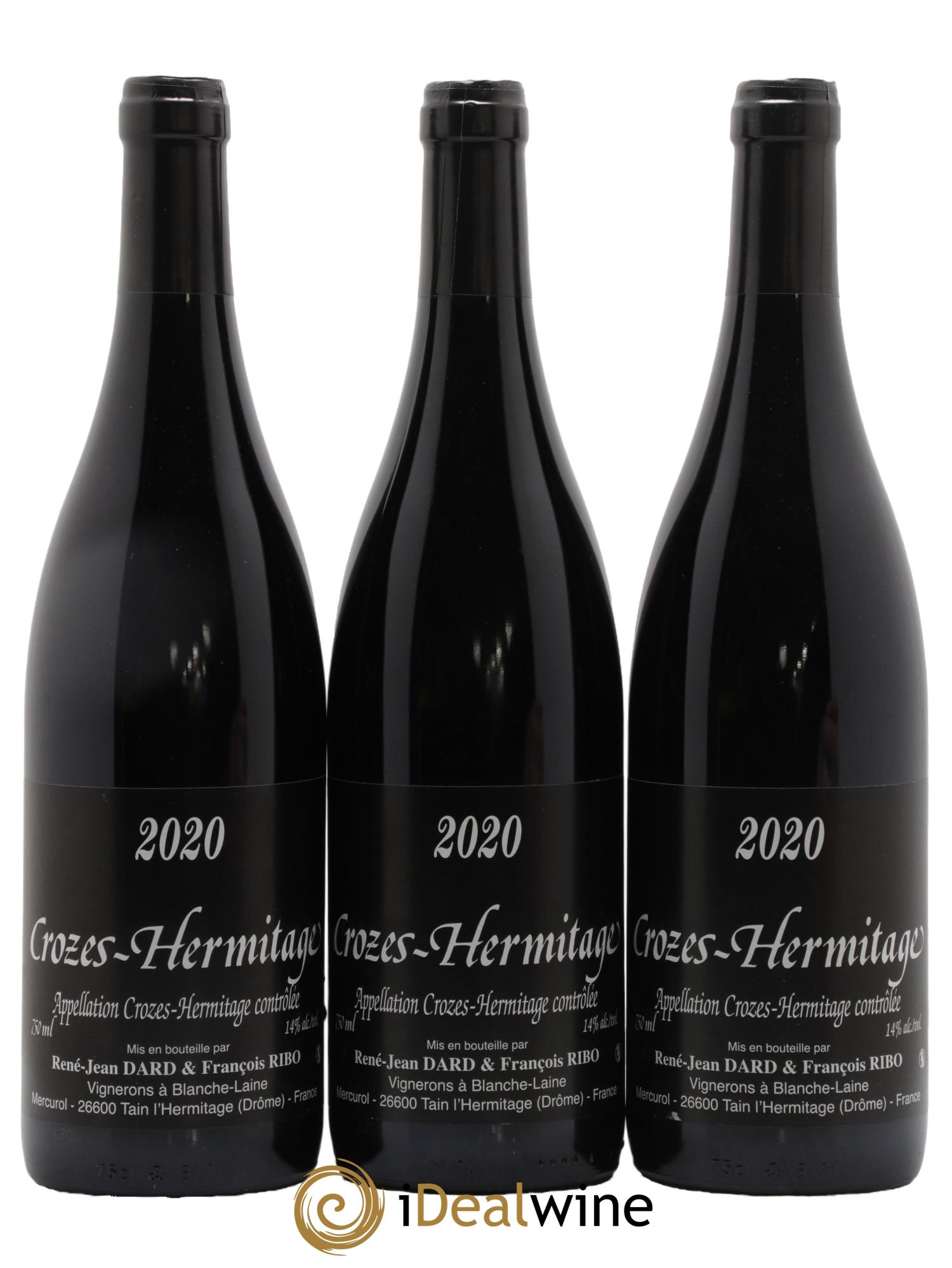 Crozes-Hermitage Dard et Ribo (Domaine) 2020 - Lot de 3 bouteilles - 0