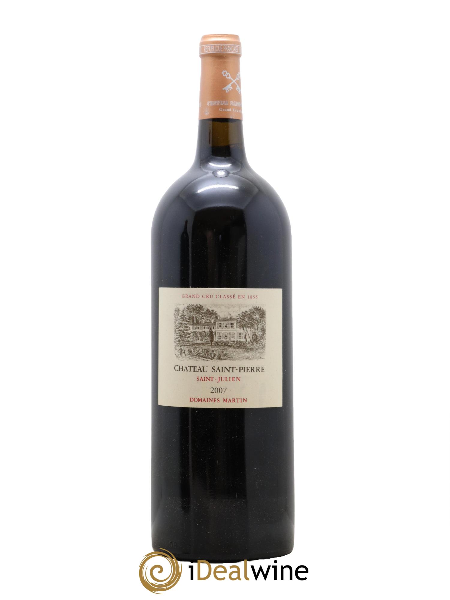 Château Saint-Pierre 4ème Grand Cru Classé 2007 - Lotto di 1 magnum - 0