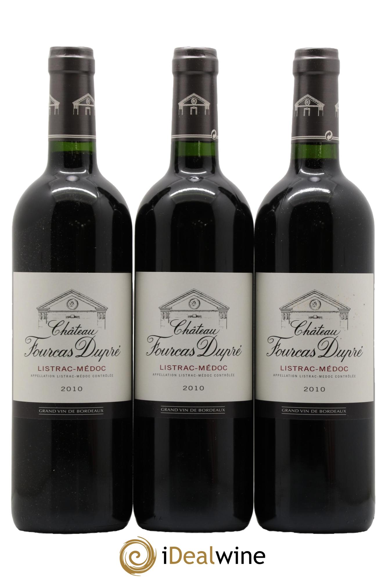 Château Fourcas Dupré 2010 - Lot of 6 bottles - 1