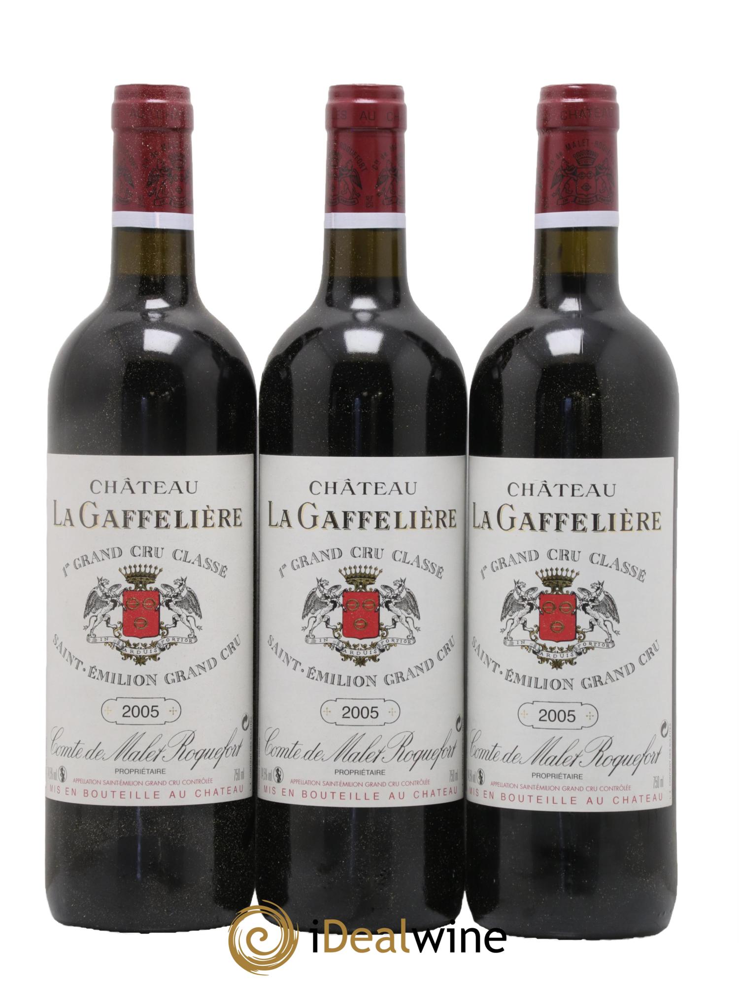 Château la Gaffelière 1er Grand Cru Classé B 2005 - Posten von 6 Flaschen - 1