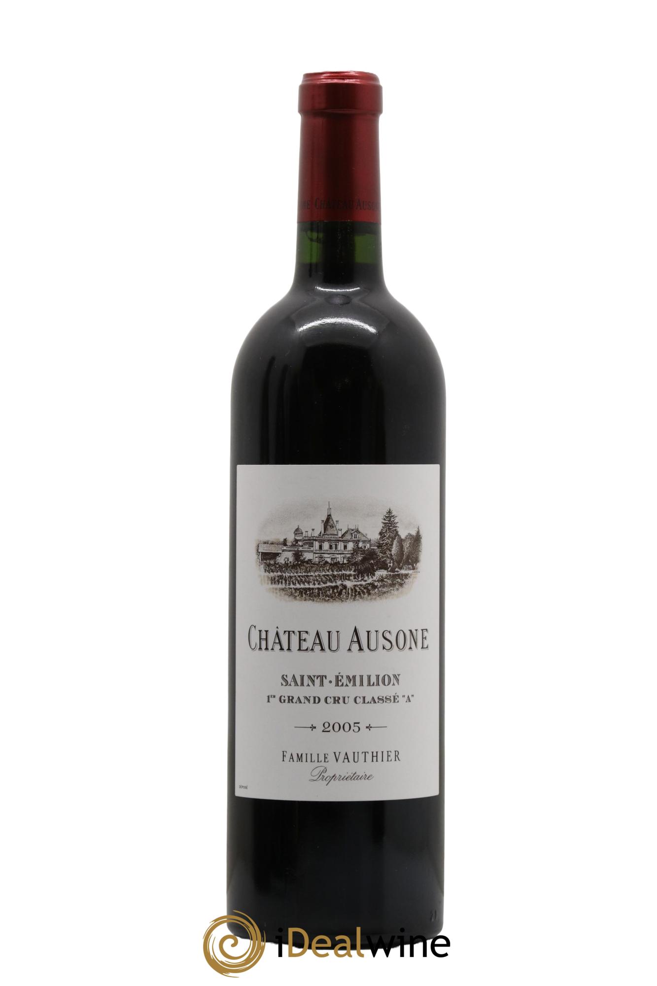 Château Ausone 1er Grand Cru Classé A 2005 - Lot de 1 bouteille - 0