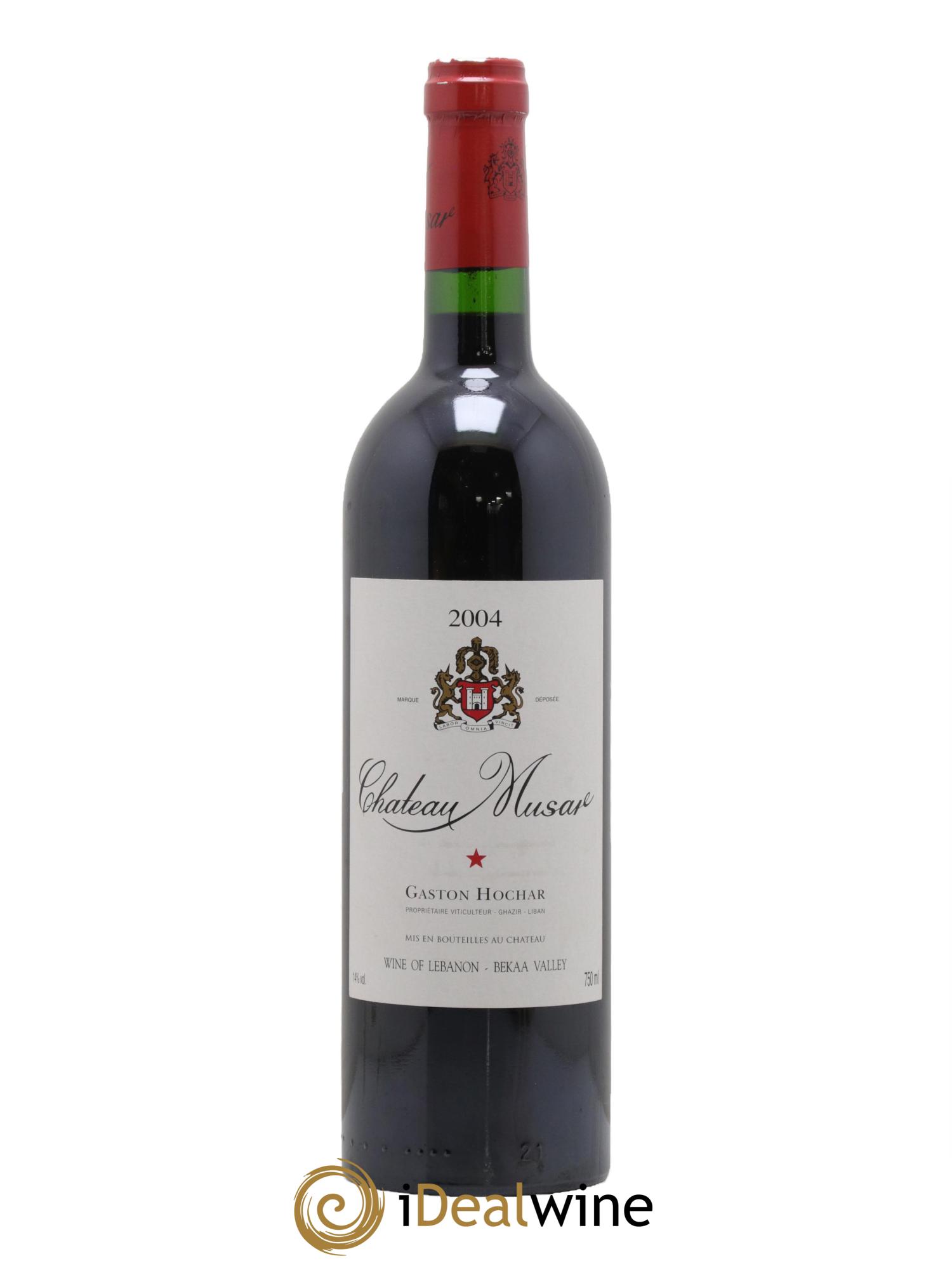 Château Musar Serge Hochar 2004 - Lot de 1 bouteille - 0