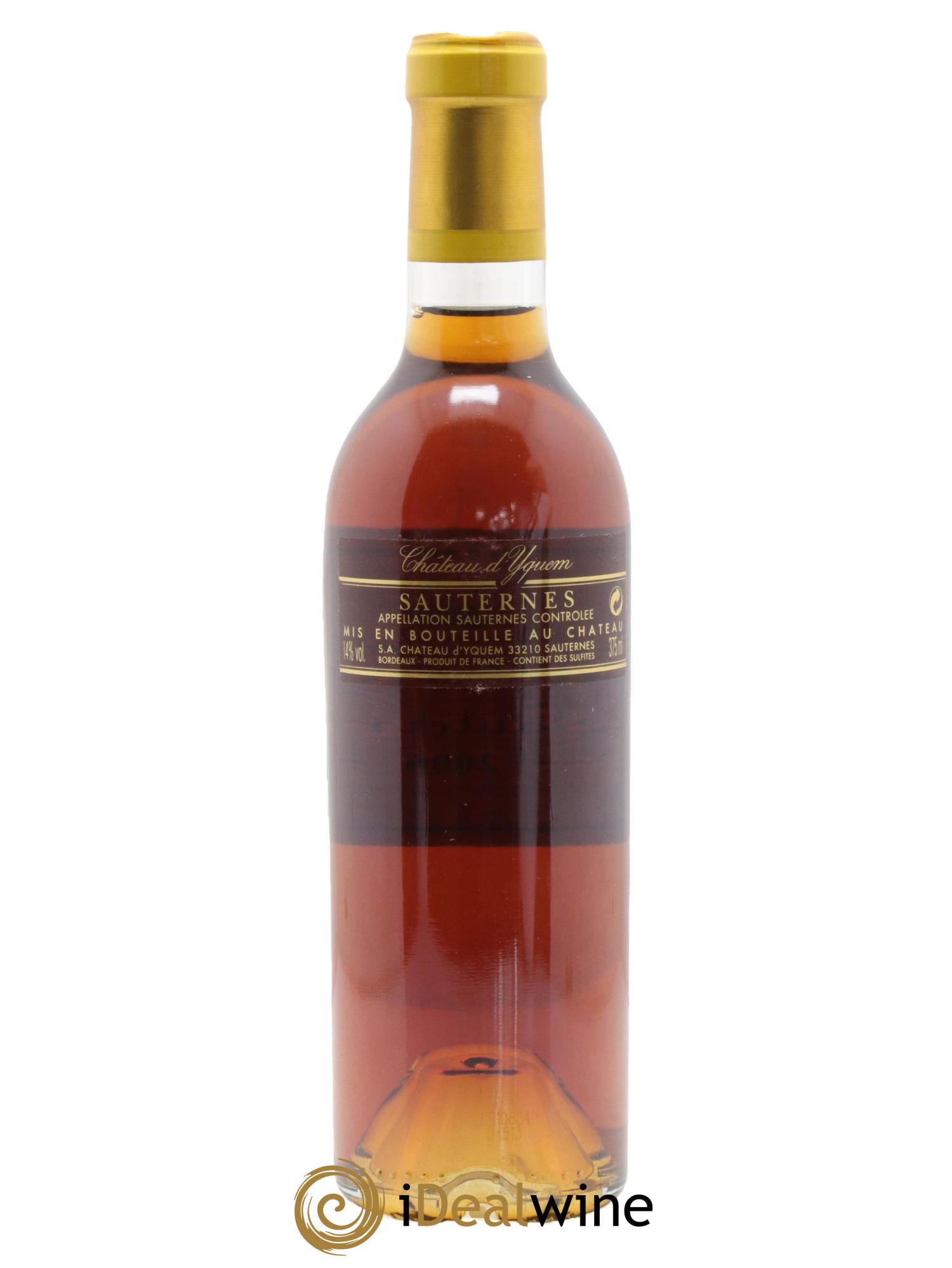 Château d' Yquem 1er Cru Classé Supérieur 2006 - Lotto di 1 mezza bottiglia - 1