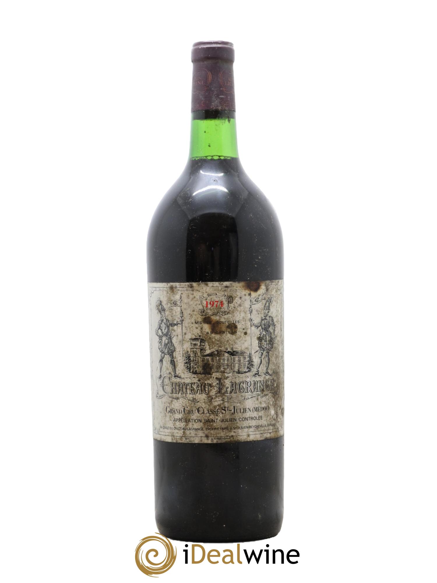 Château Lagrange 3ème Grand Cru Classé 1974 - Lot de 1 magnum - 0