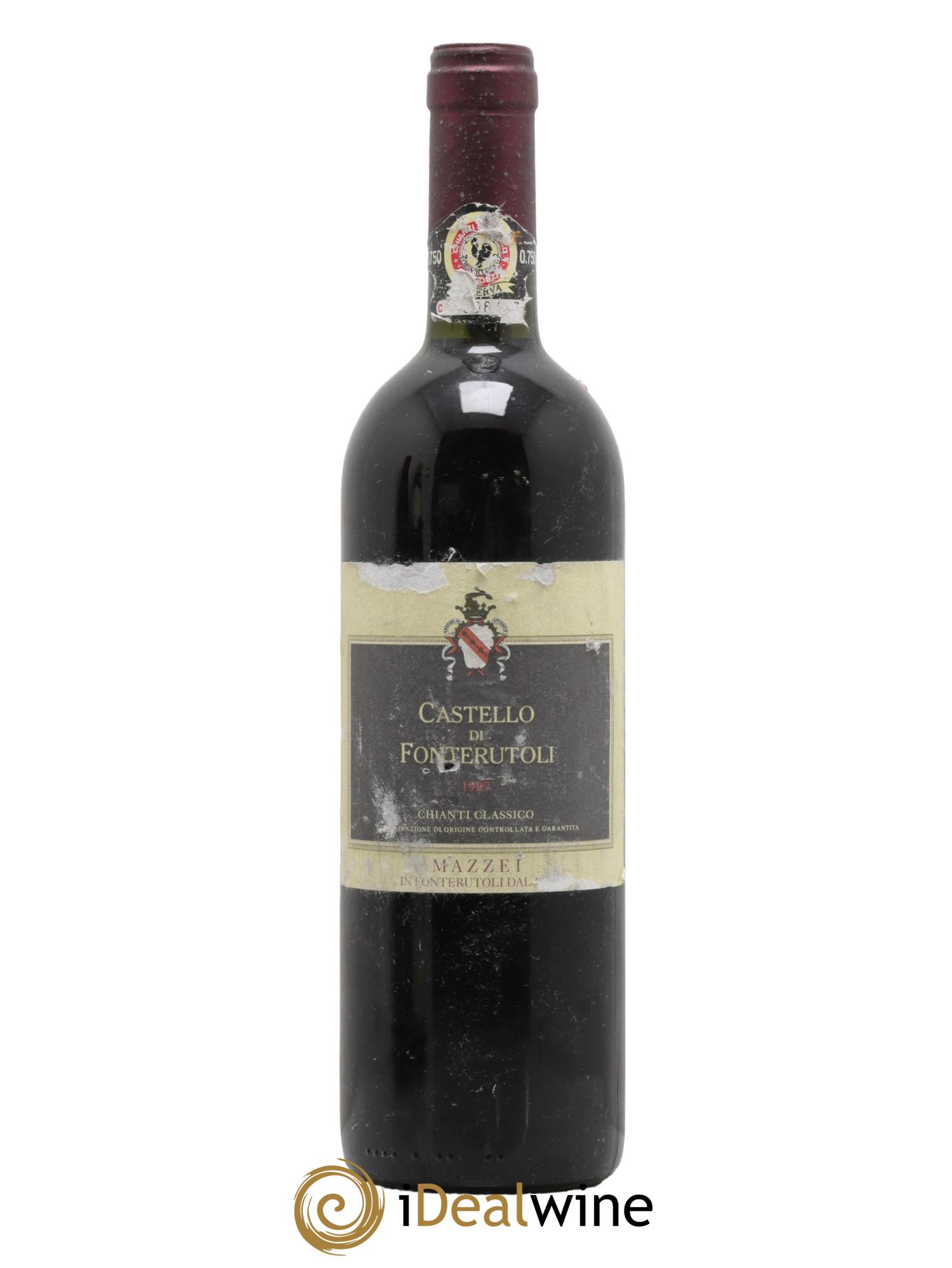 Chianti Classico DOCG Riserva Castello Di Fonterutoli Mazzei 1997 - Lot of 1 bottle - 0