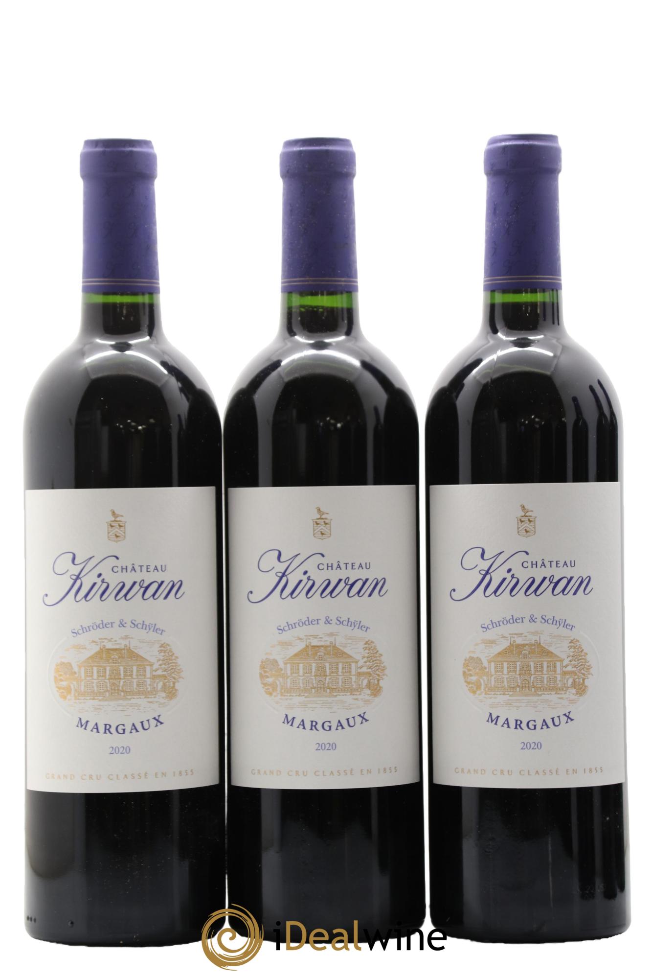 Château Kirwan 3ème Grand Cru Classé 2020 - Lotto di 6 bottiglie - 1