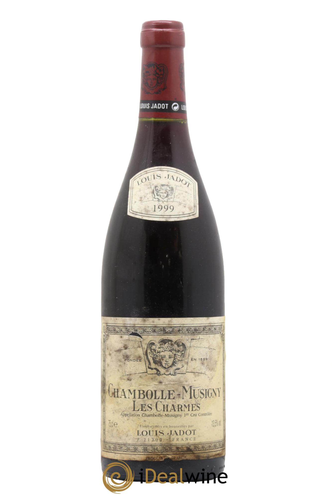 Chambolle-Musigny 1er Cru Les Charmes Maison Louis Jadot Les Charmes Maison Louis Jadot 1999 - Lot de 1 bouteille - 0