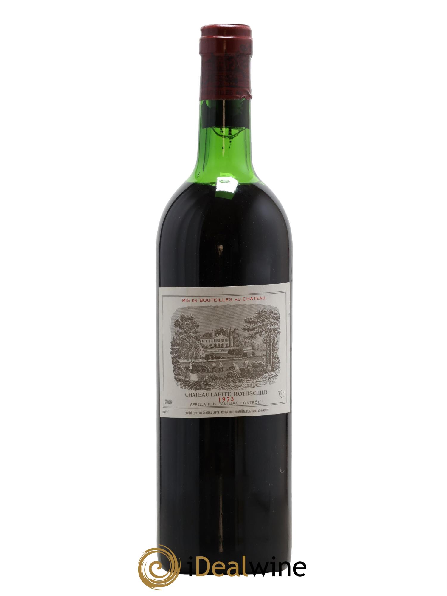 Château Lafite Rothschild 1er Grand Cru Classé 1973 - Lot de 1 bouteille - 0