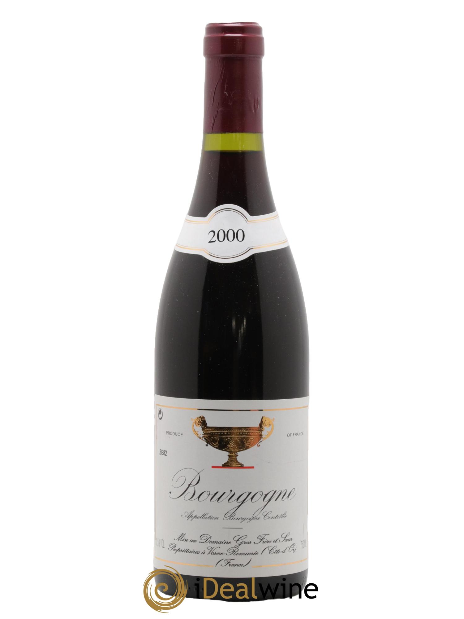 Bourgogne Gros Frère & Soeur 2000 - Lot de 1 bouteille - 0