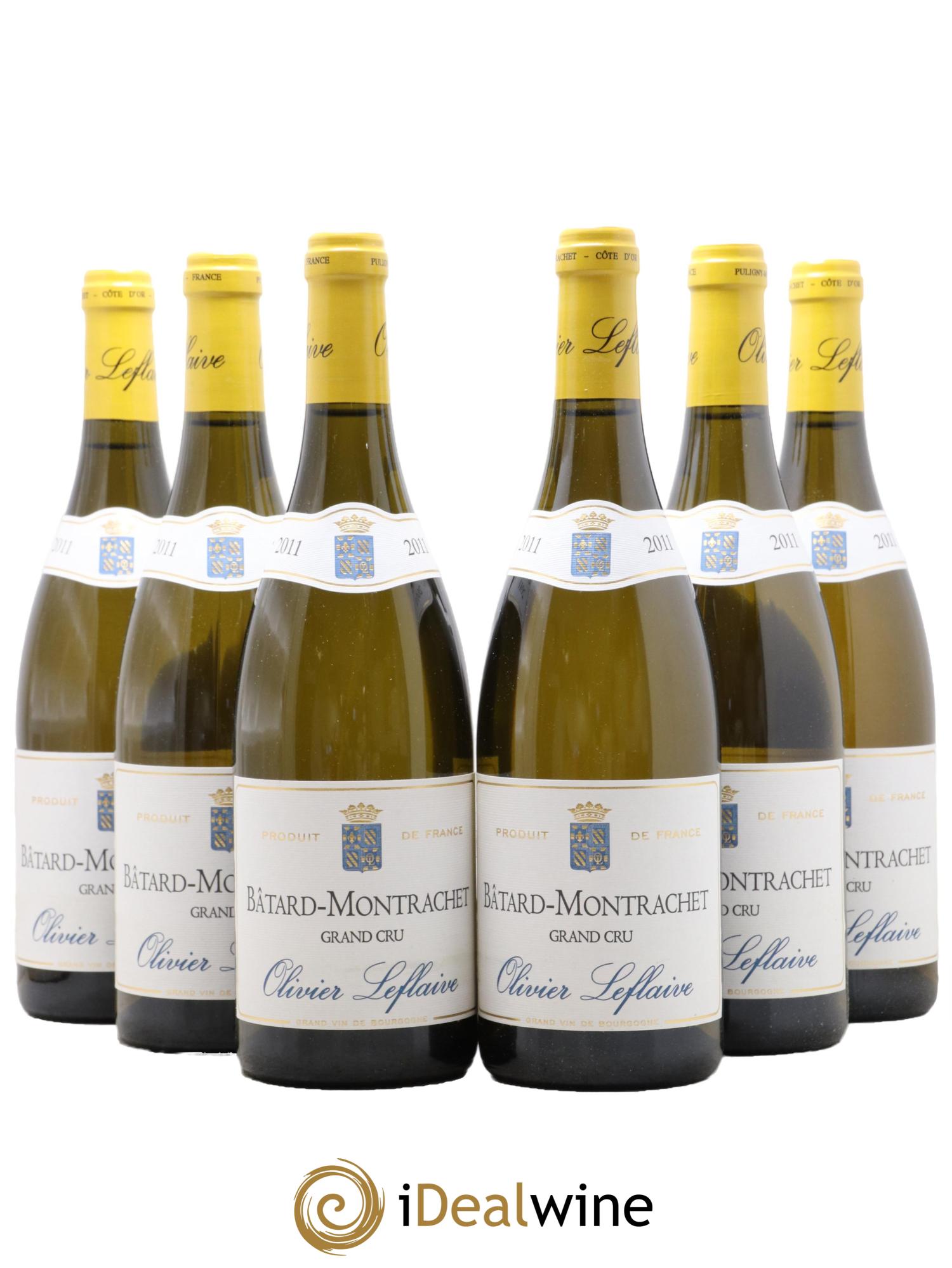 Bâtard-Montrachet Grand Cru Olivier Leflaive 2011 - Lot of 6 bottles - 0