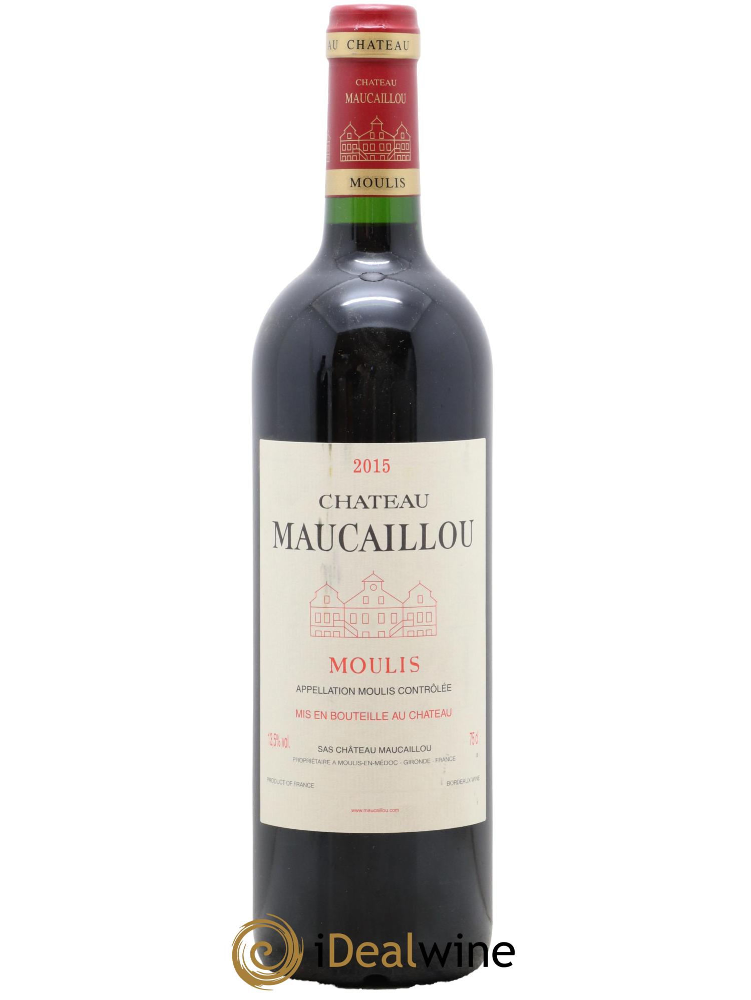 Château Maucaillou  2015 - Lotto di 1 bottiglia - 0