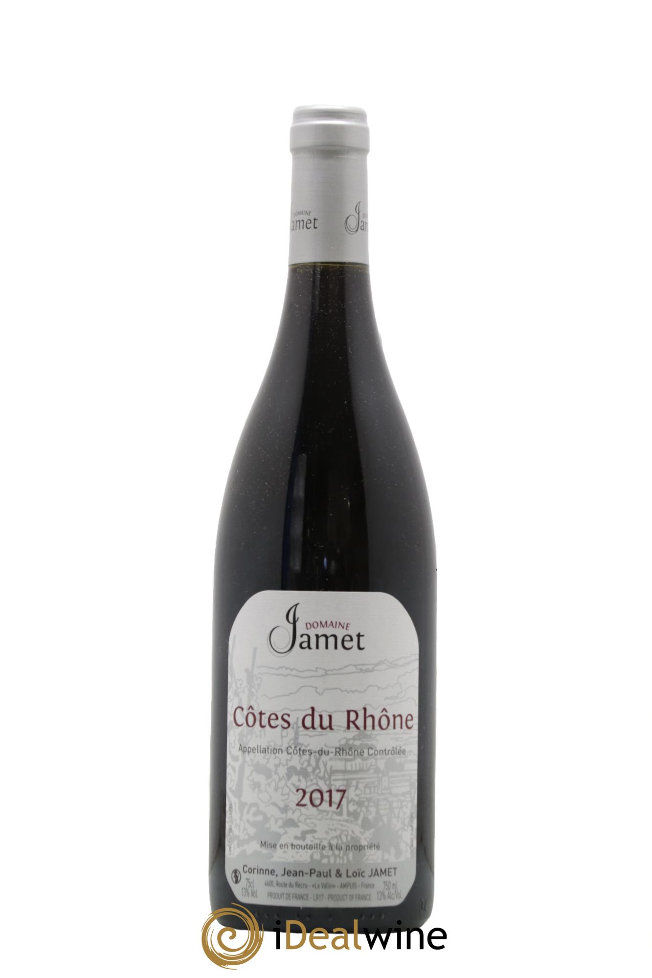 Côtes du Rhône Jamet (Domaine) 2017 - Lot of 1 bottle - 0