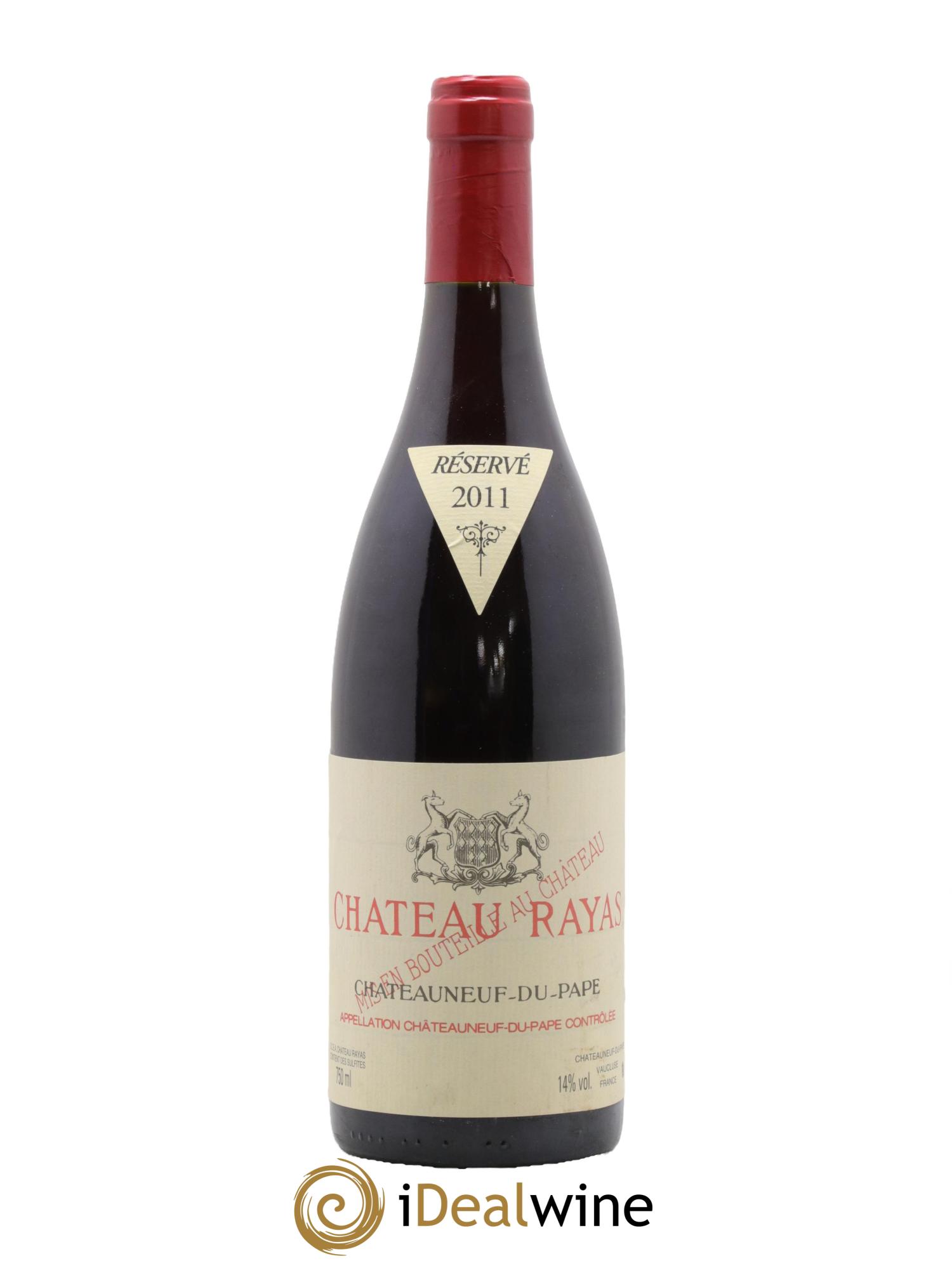 Châteauneuf-du-Pape Château Rayas Emmanuel Reynaud 2011 - Lot de 1 bouteille - 0