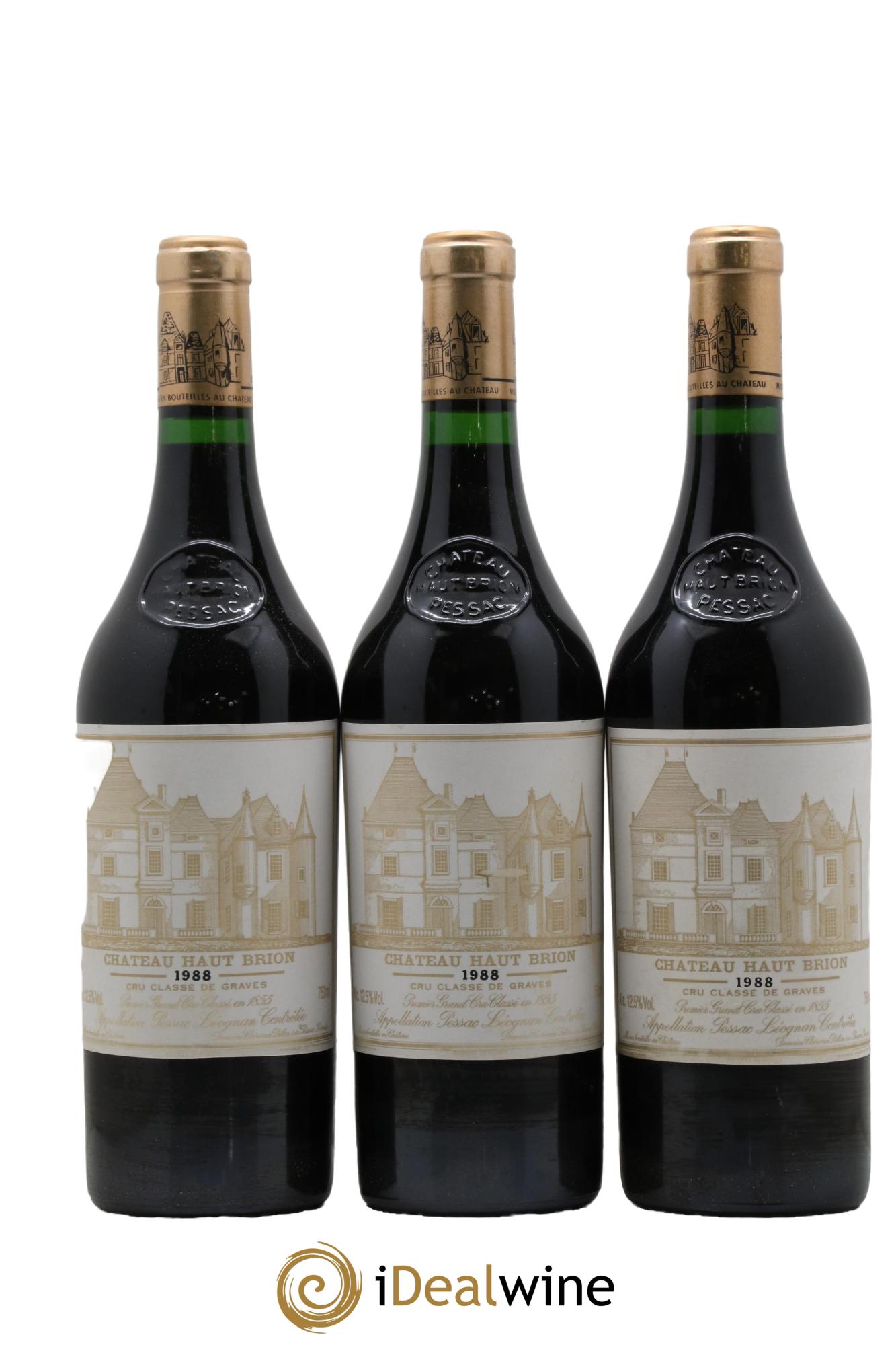 Château Haut Brion 1er Grand Cru Classé 1988 - Lot of 12 bottles - 4