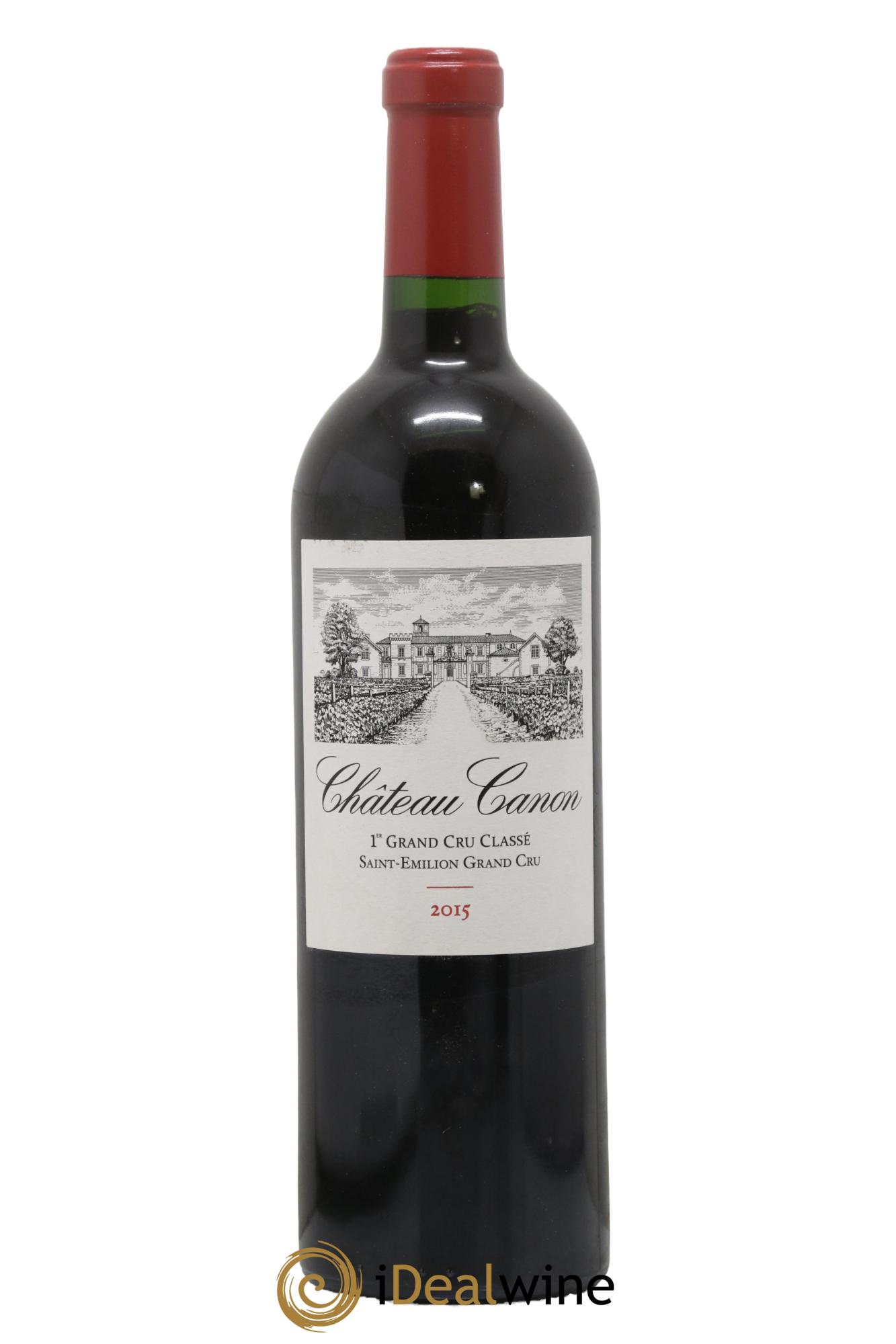 Château Canon 1er Grand Cru Classé B  2015 - Lot de 1 bouteille - 0