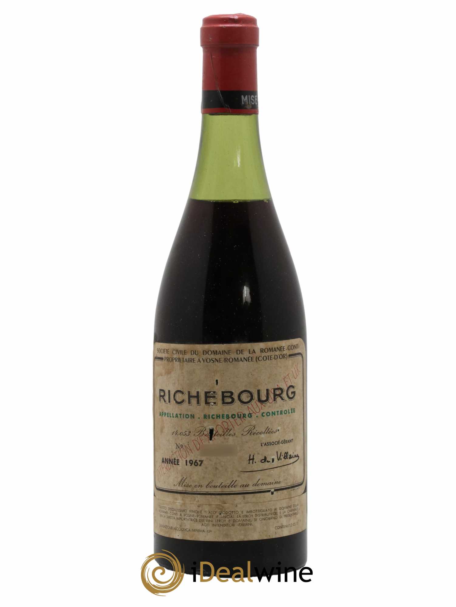 Richebourg GRAND_CRU -  Domaine de la Romanée-Conti