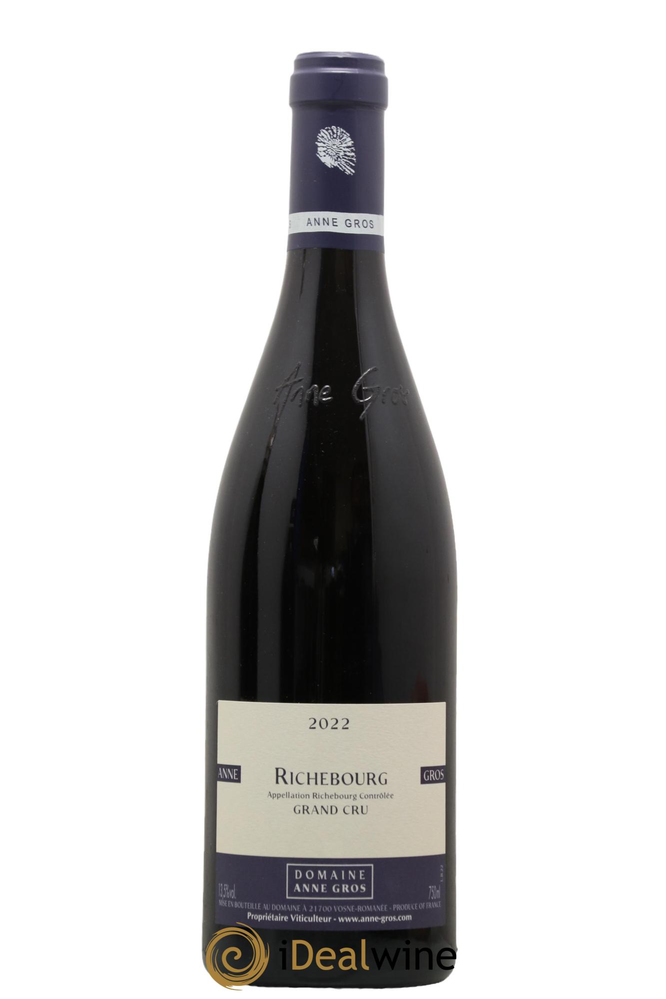 Richebourg Grand Cru Anne Gros 2022 - Lotto di 1 bottiglia - 0