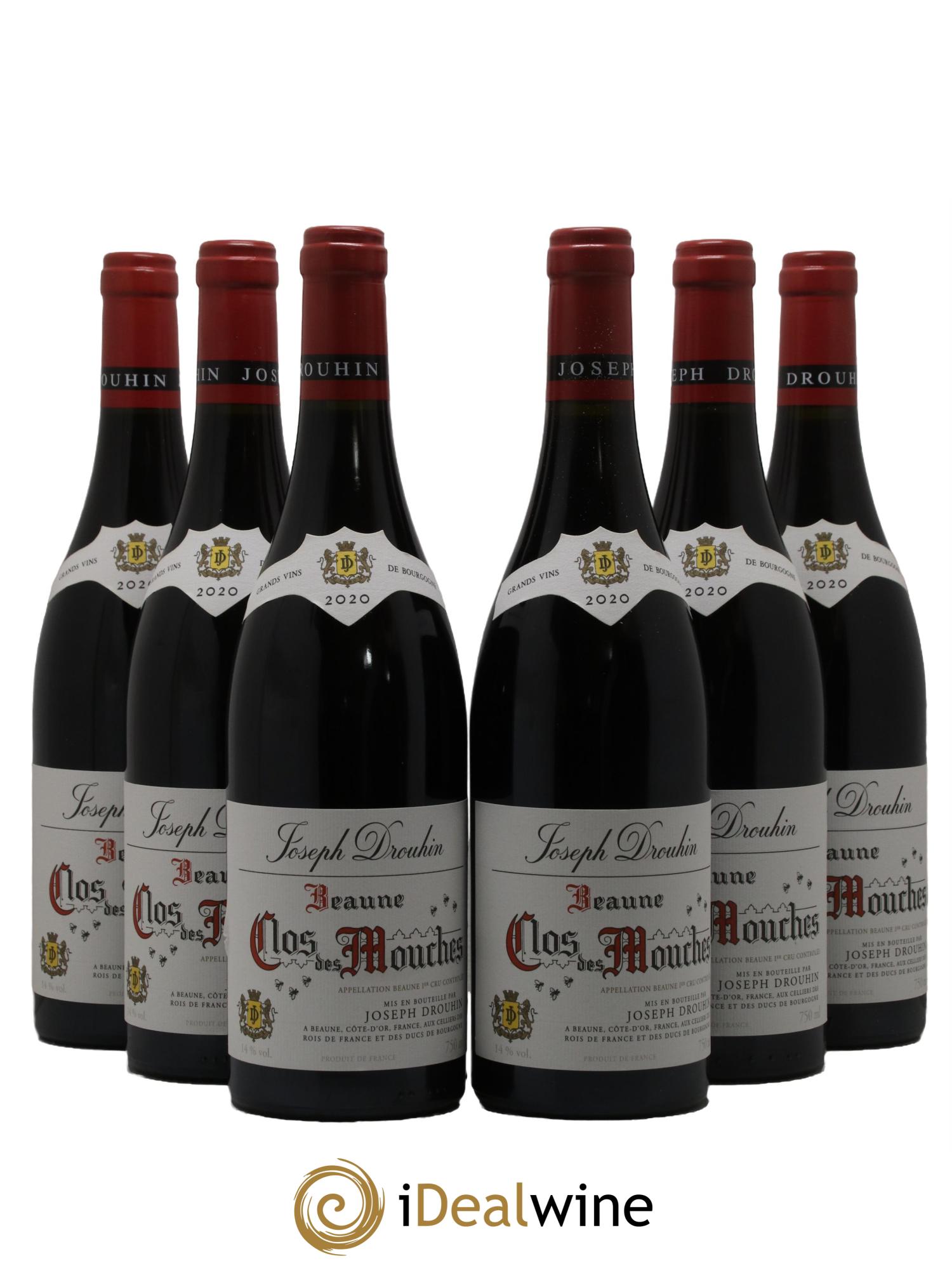 Beaune 1er Cru Clos des Mouches Joseph Drouhin 2020 - Lotto di 6 bottiglie - 0