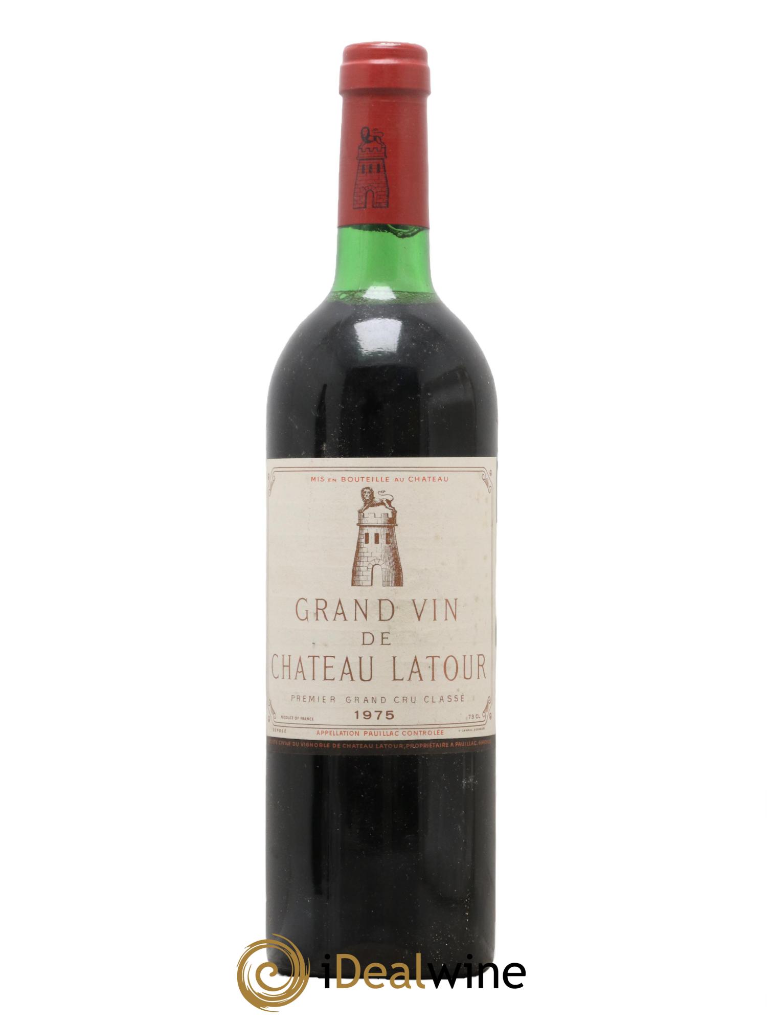 Château Latour 1er Grand Cru Classé 1975 - Lotto di 1 bottiglia - 0