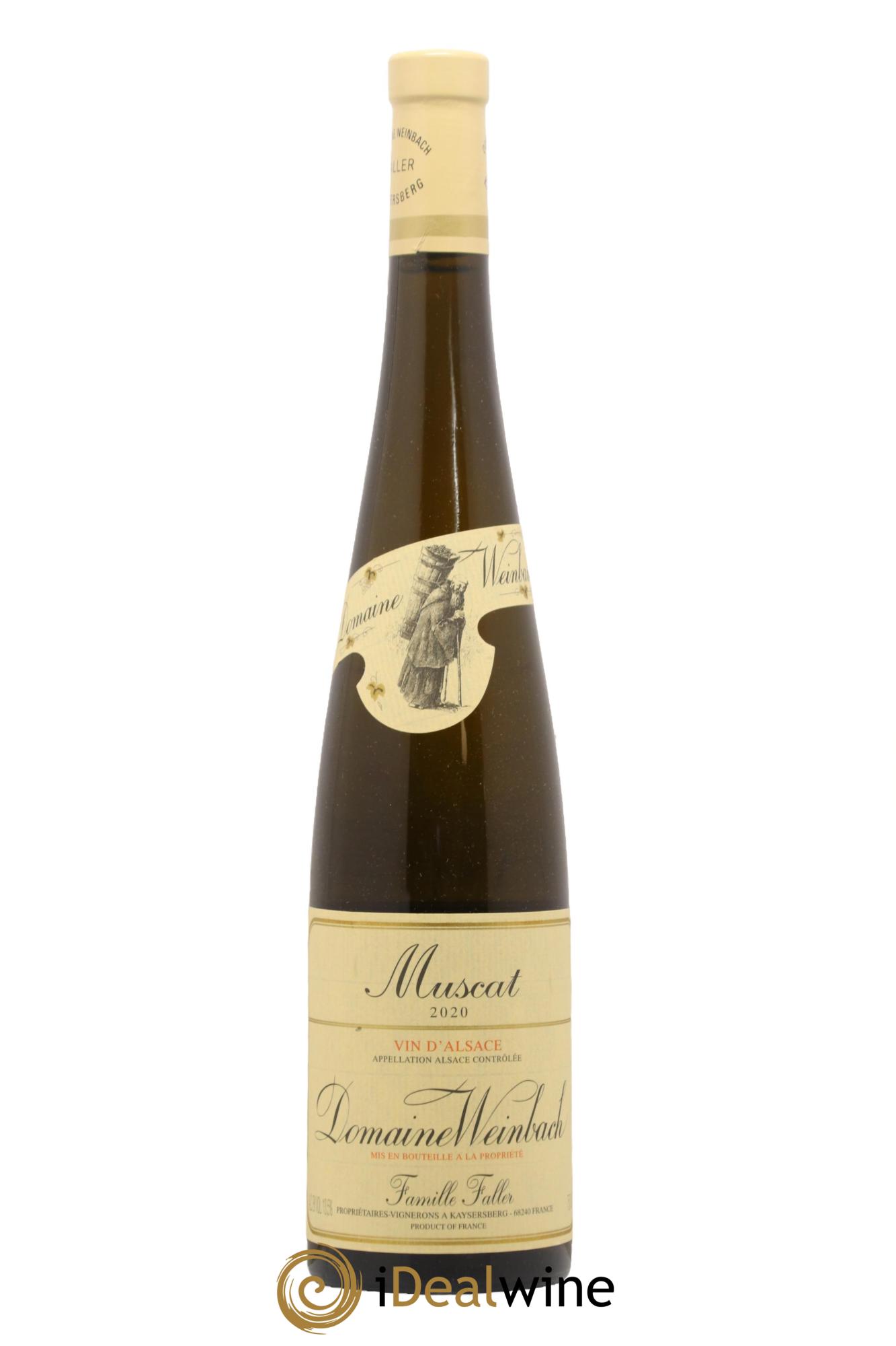 Alsace Muscat Réserve Weinbach (Domaine) 2020 - Lot de 1 bouteille - 0