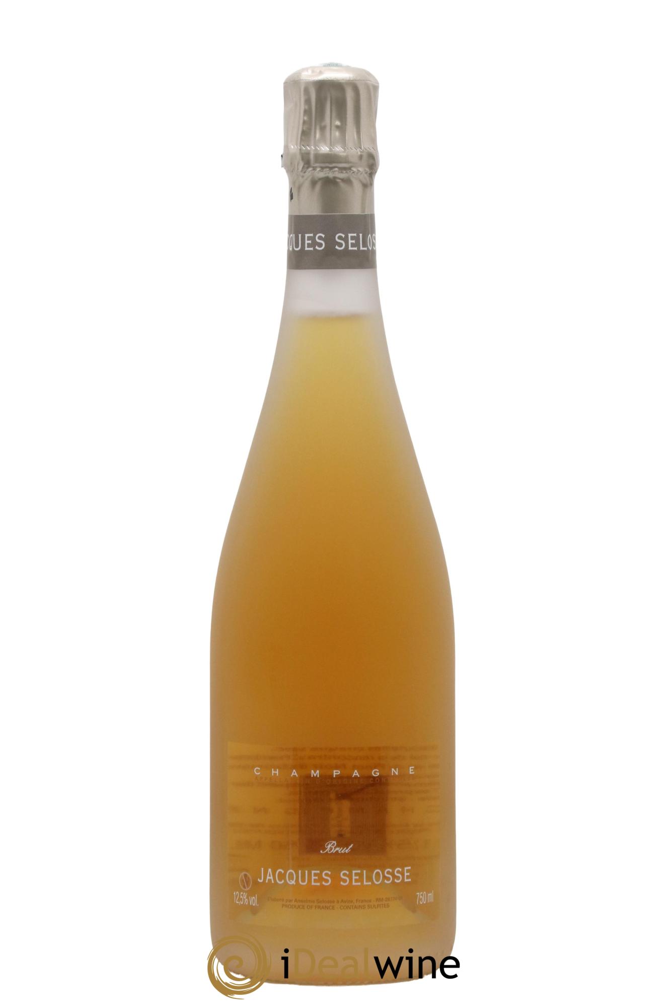 Champagne Jacques Selosse Brut Rosé (Rosé effervescent)