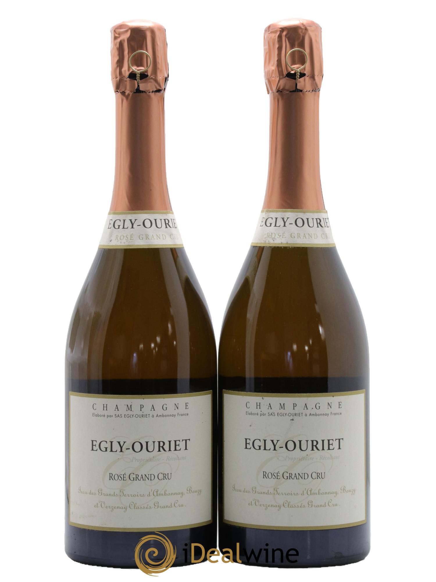 Grand cru brut Egly-Ouriet - Lot of 2 bottles - 0