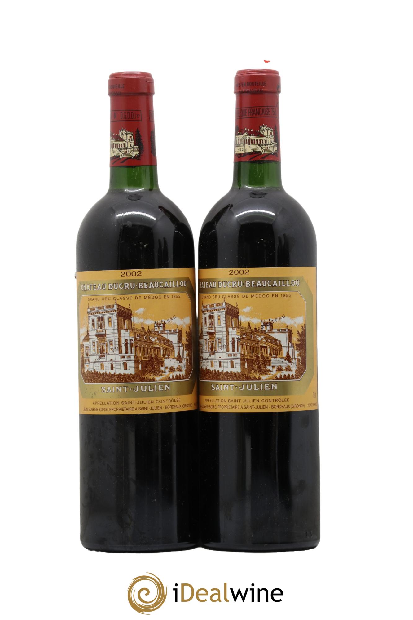 Château Ducru Beaucaillou 2ème Grand Cru Classé  2002 - Lot of 2 bottles - 0